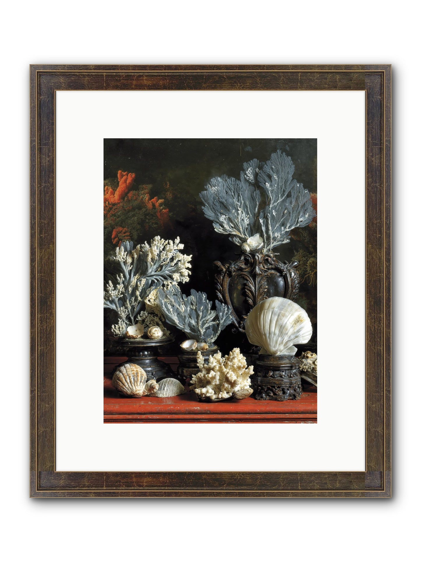 Sovereign's Seashore Framed Print - Slimwoods Black/Gold 9x12