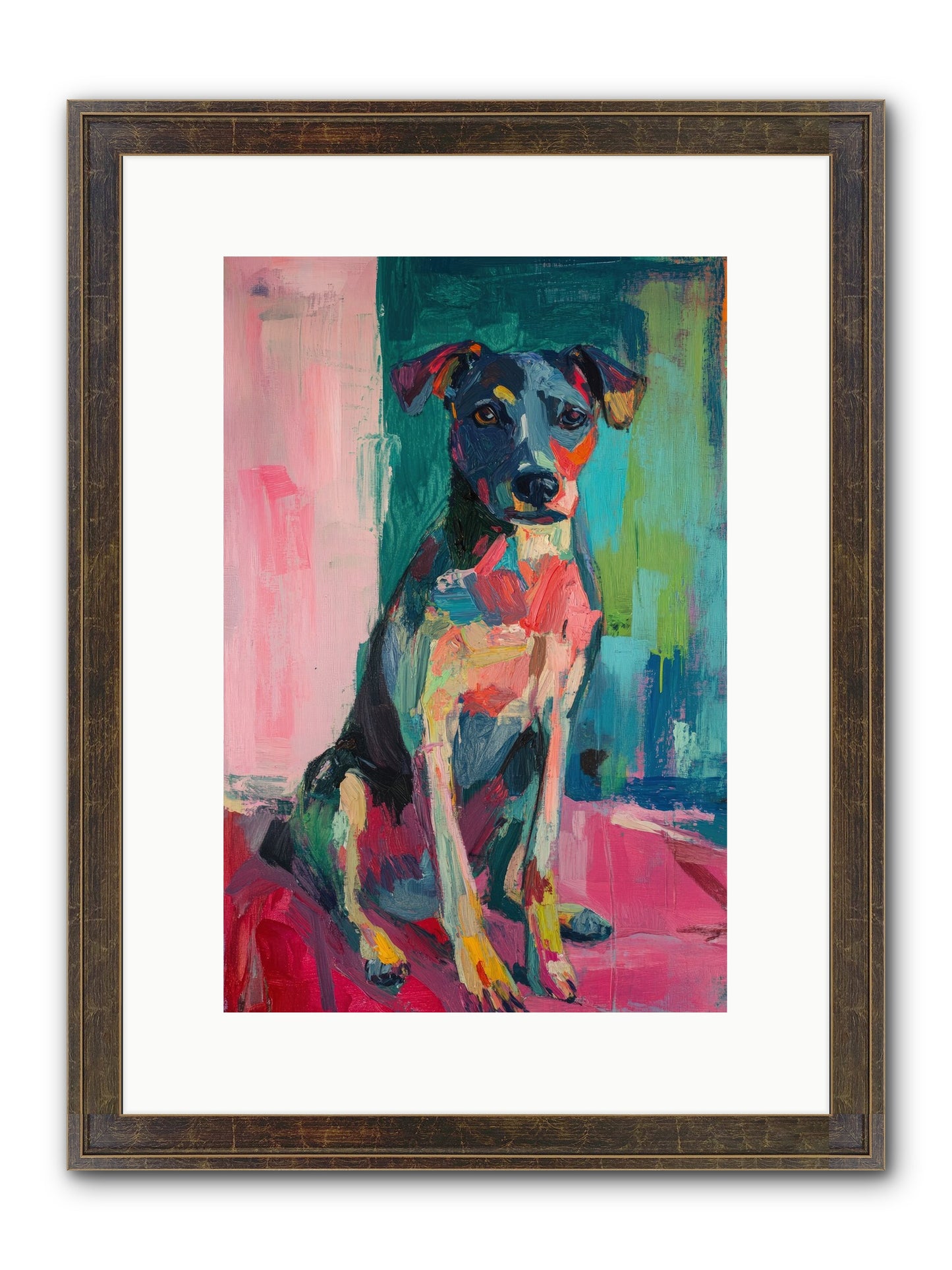 Sporting Life Framed Print - Slimwoods Black/Gold 10x15