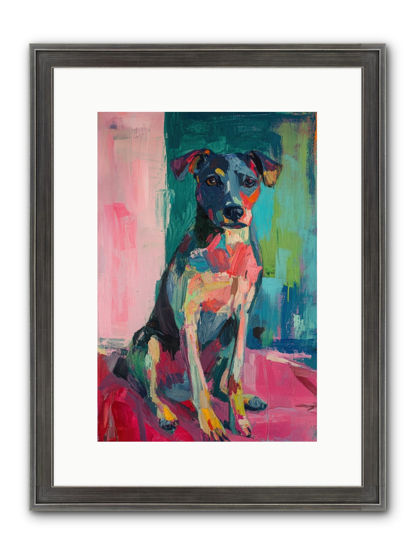 Sporting Life Framed Print - Slimwoods Black/Silver 10x15