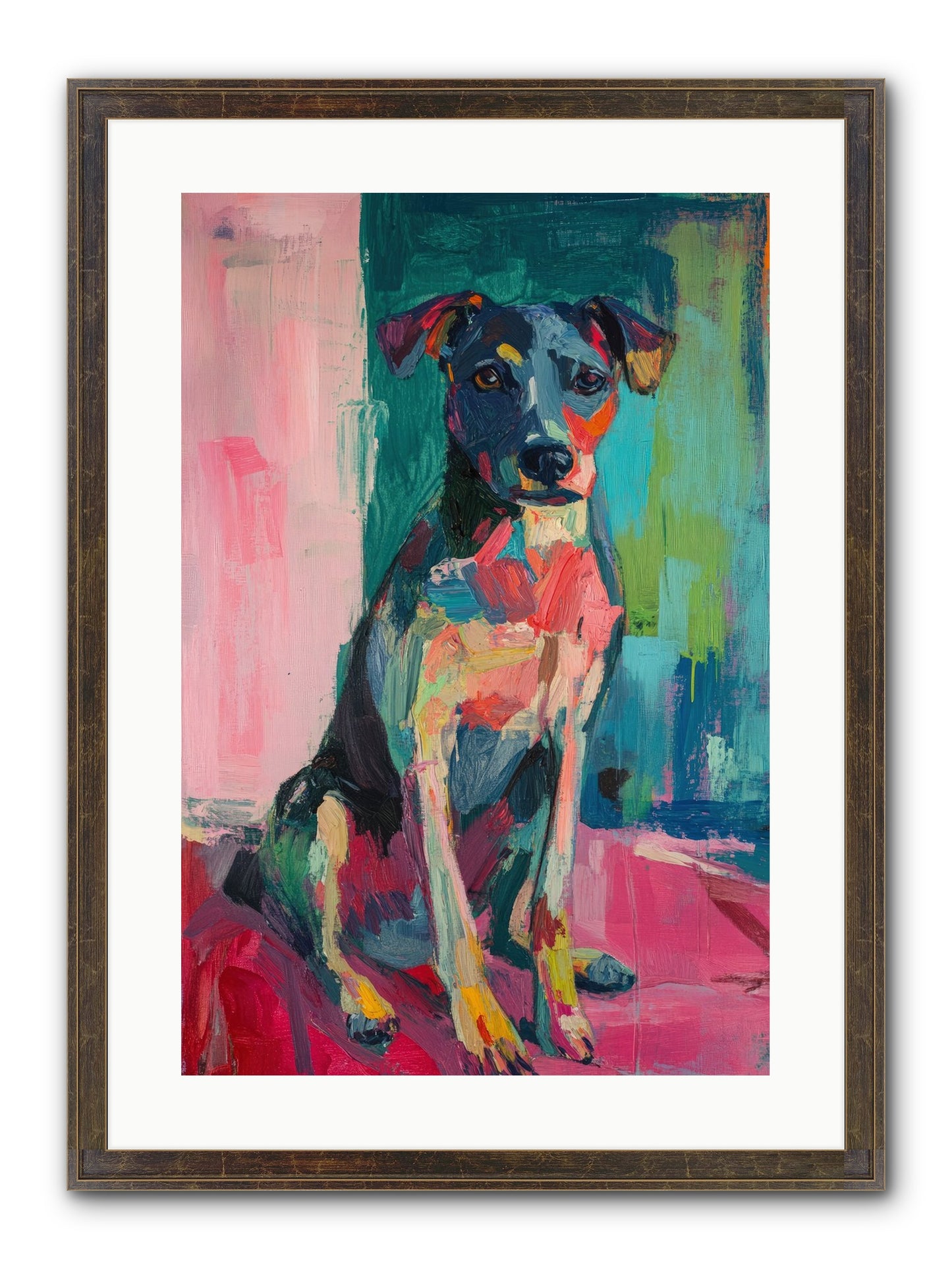 Sporting Life Framed Print - Slimwoods Black/Gold 16x24