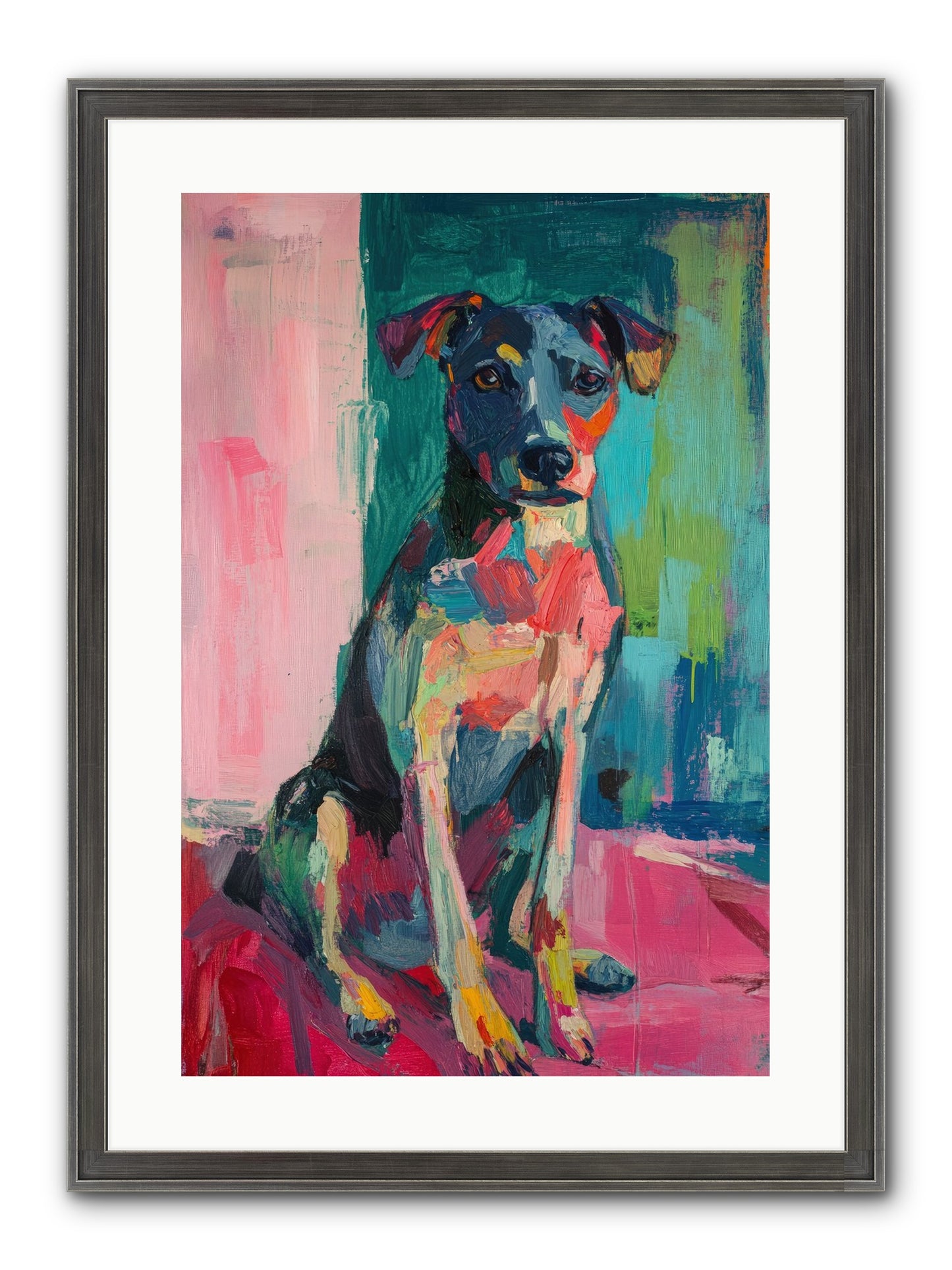 Sporting Life Framed Print - Slimwoods Black/Silver 16x24