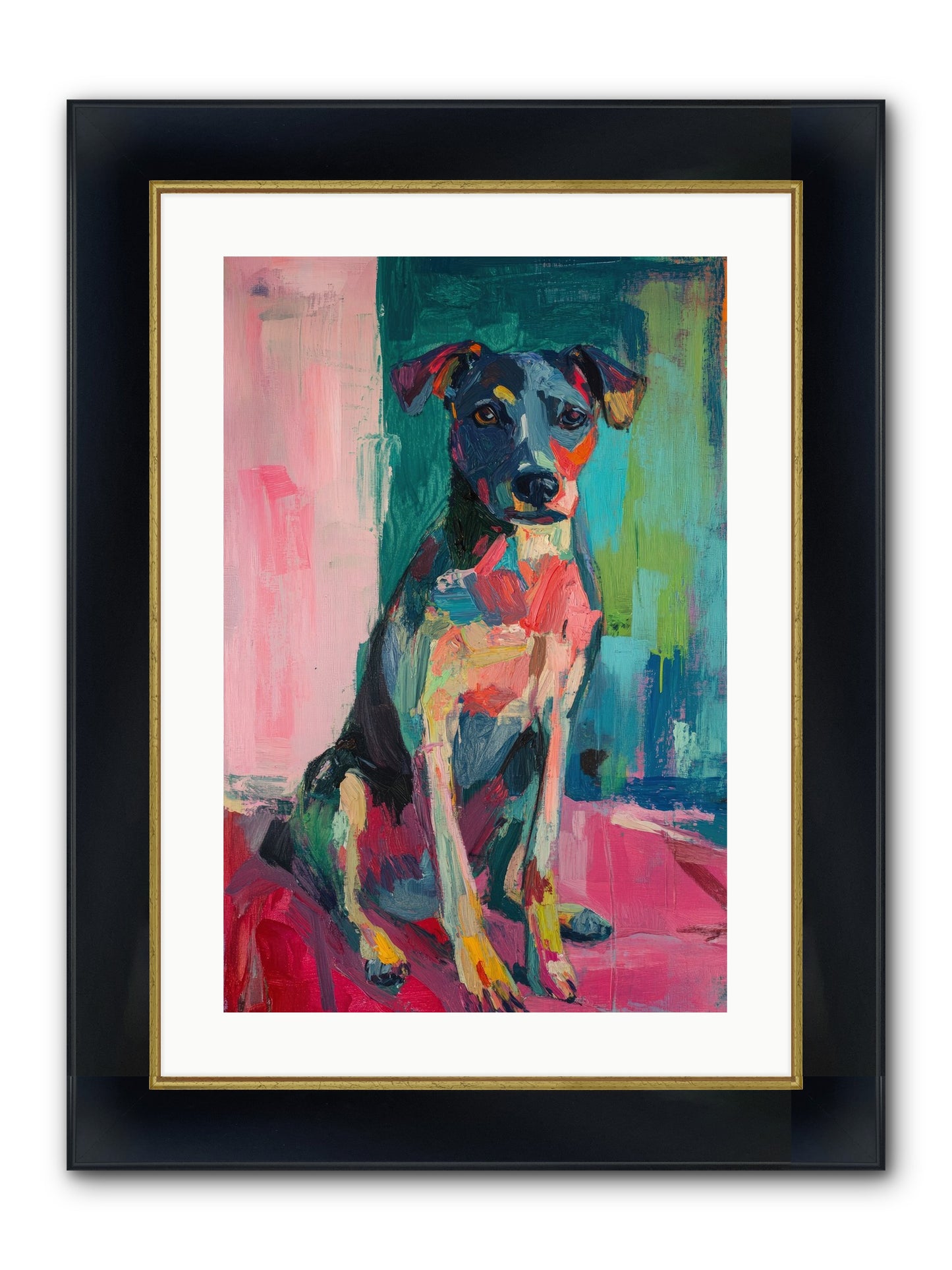 Sporting Life Framed Print - Wide Black w/Gold 16x24