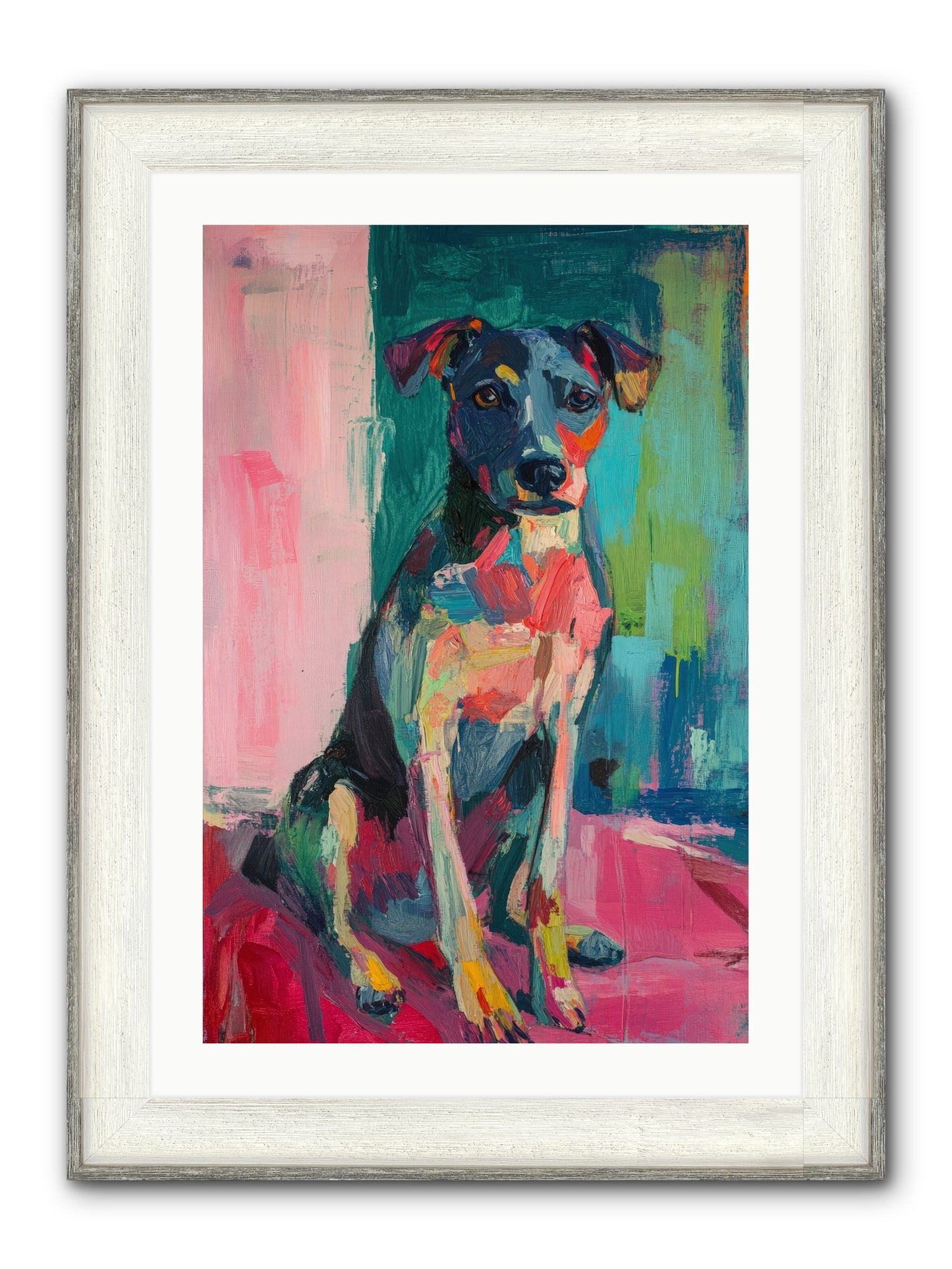 Sporting Life Framed Print - Driftwood White 20x30