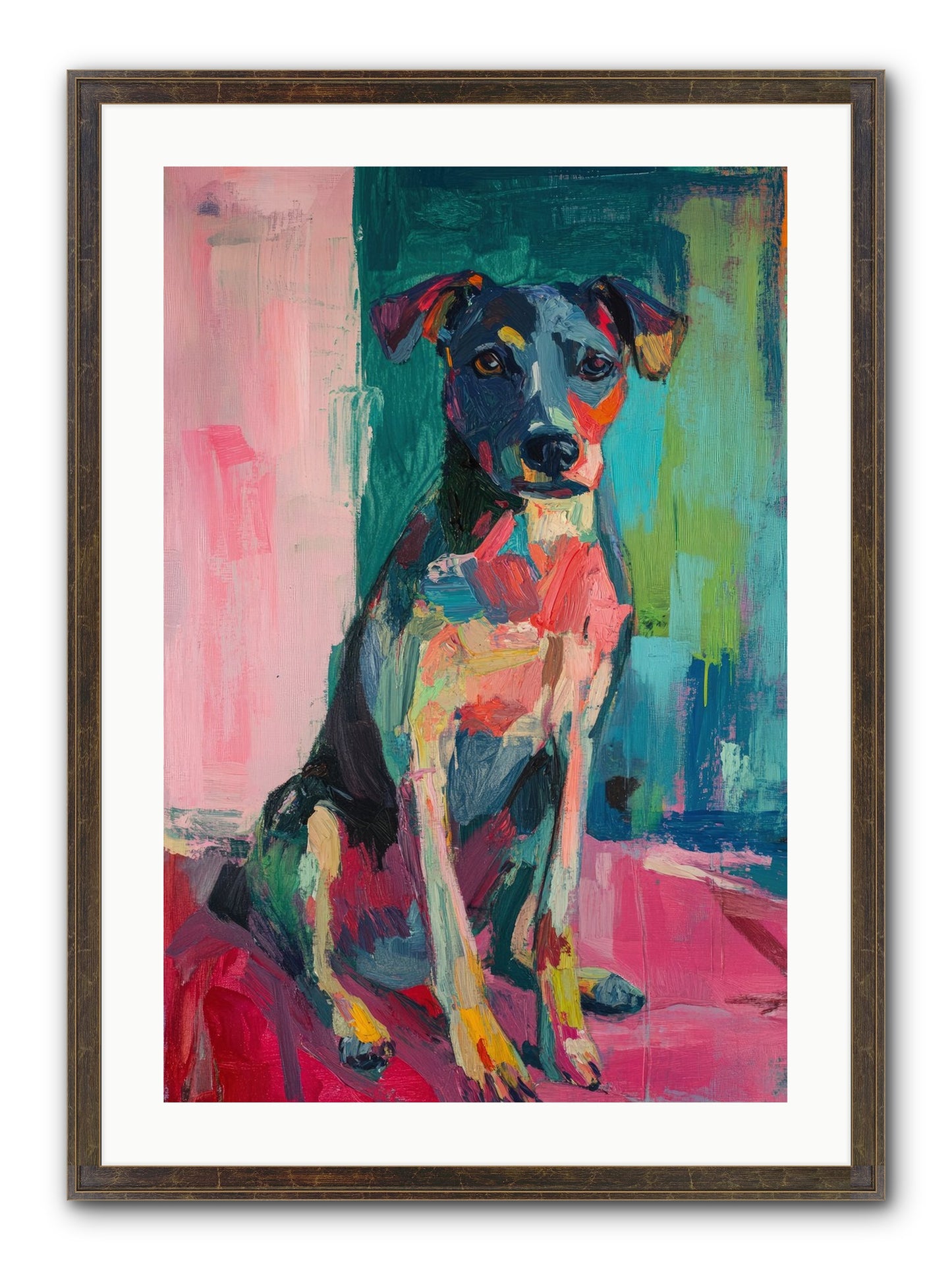 Sporting Life Framed Print - Slimwoods Black/Gold 20x30