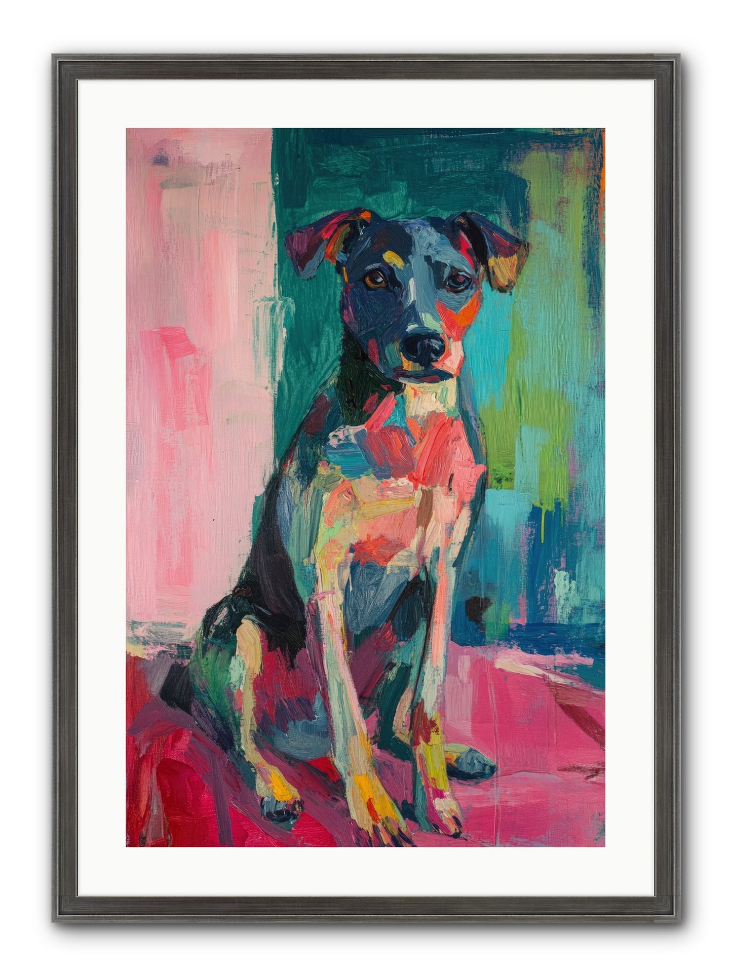 Sporting Life Framed Print - Slimwoods Black/Silver 20x30