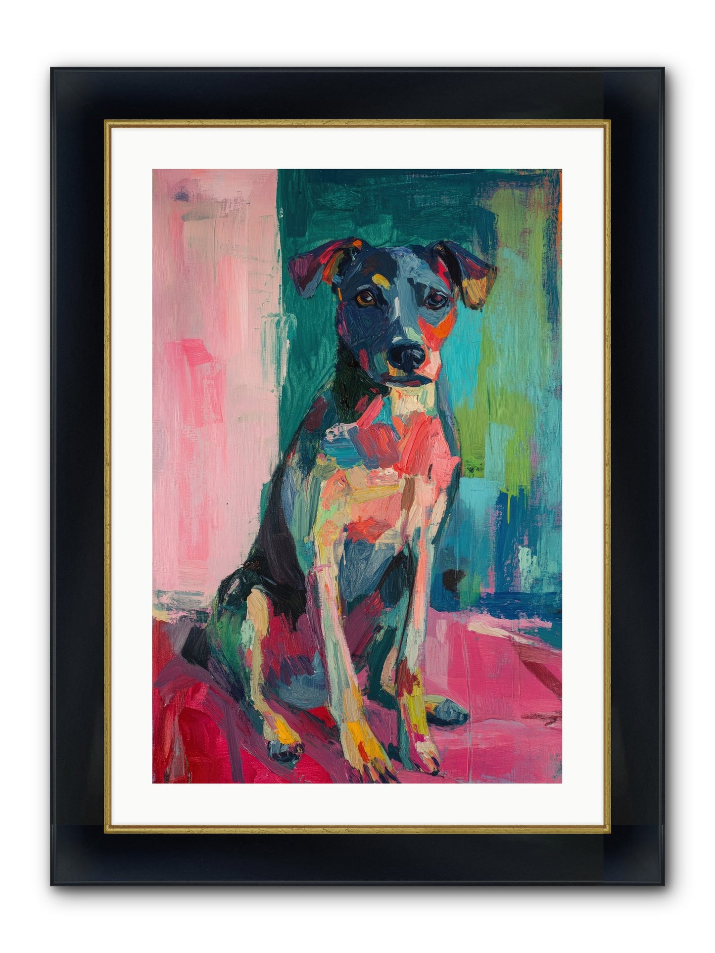 Sporting Life Framed Print - Wide Black w/Gold 20x30