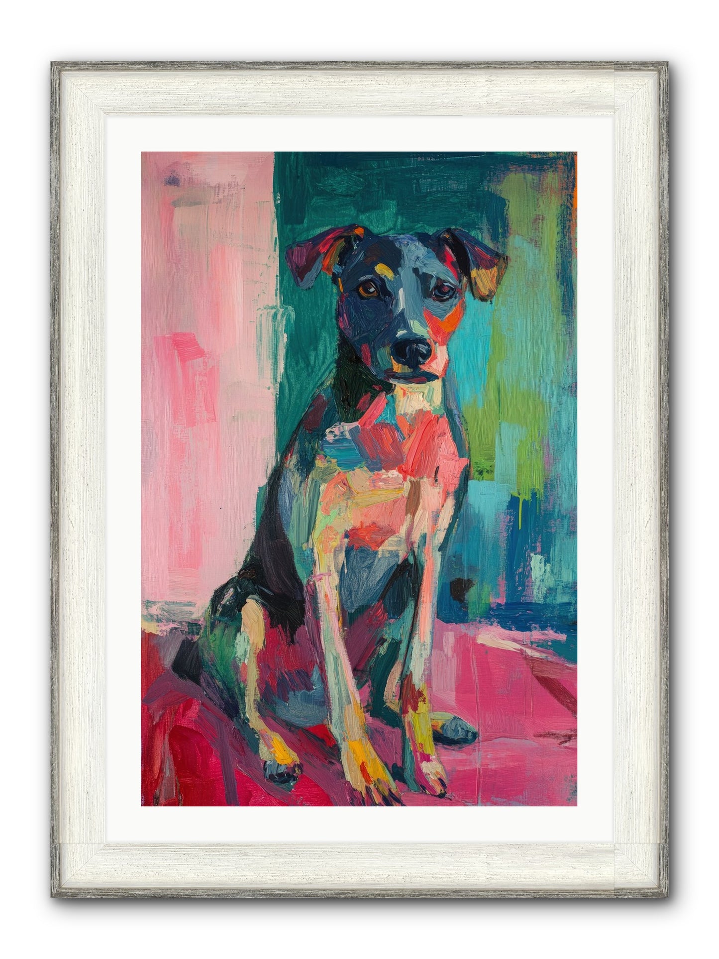 Sporting Life Framed Print - Driftwood White 24x36