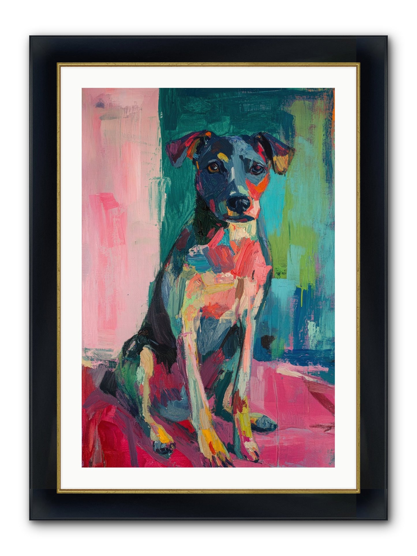 Sporting Life Framed Print - Wide Black w/Gold 24x36