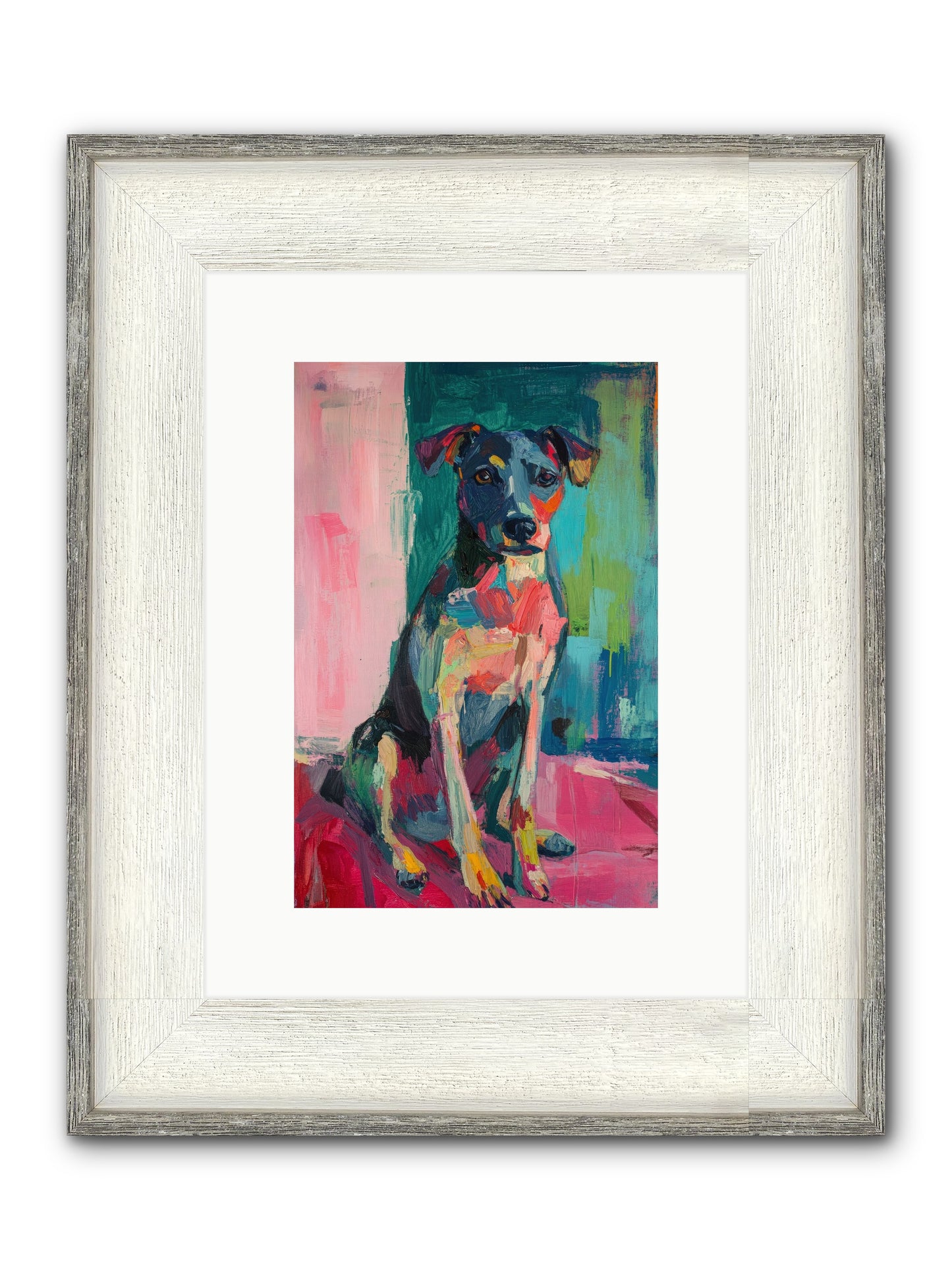 Sporting Life Framed Print - Driftwood White 8x12
