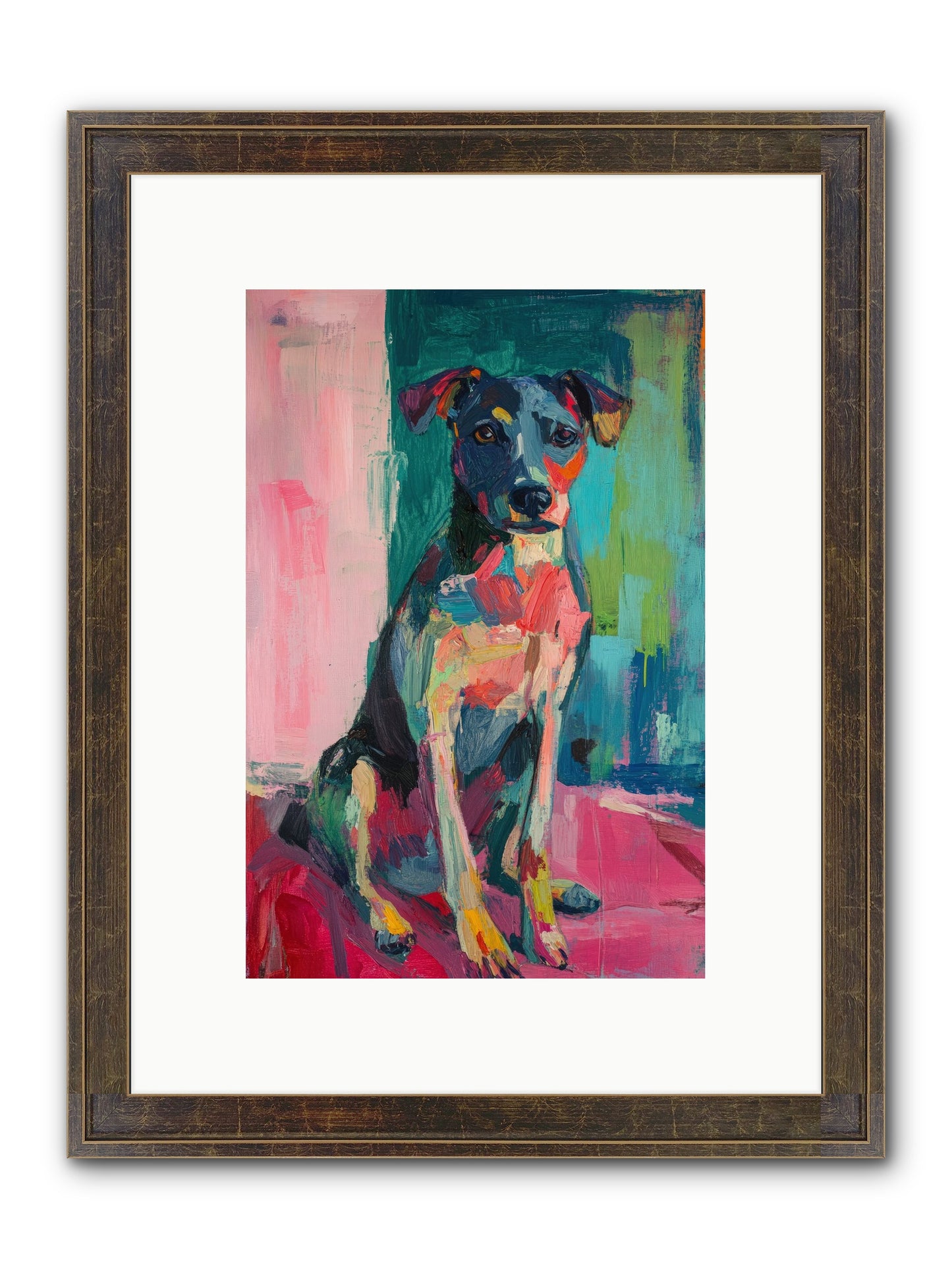 Sporting Life Framed Print - Slimwoods Black/Gold 8x12