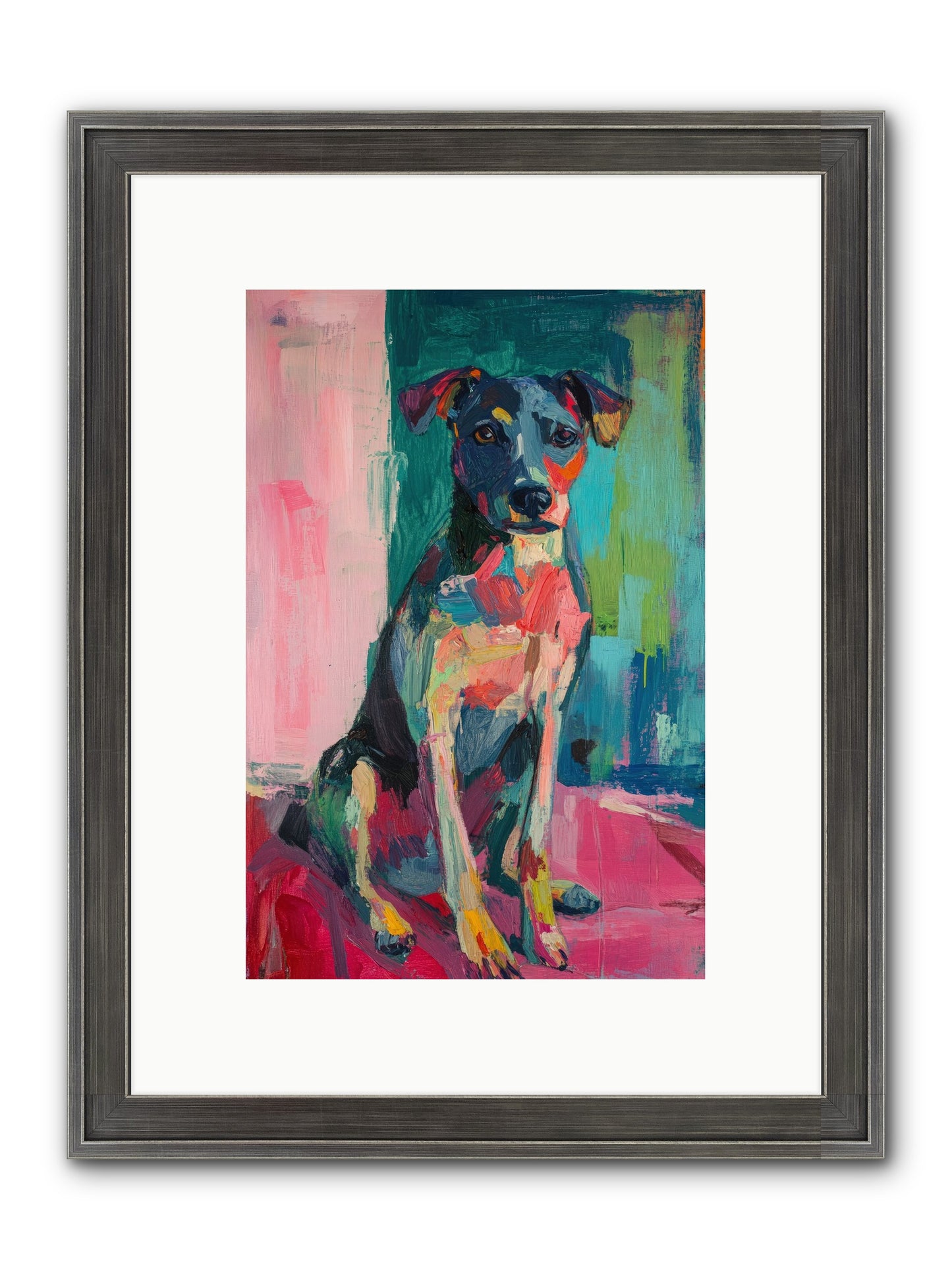 Sporting Life Framed Print - Slimwoods Black/Silver 8x12