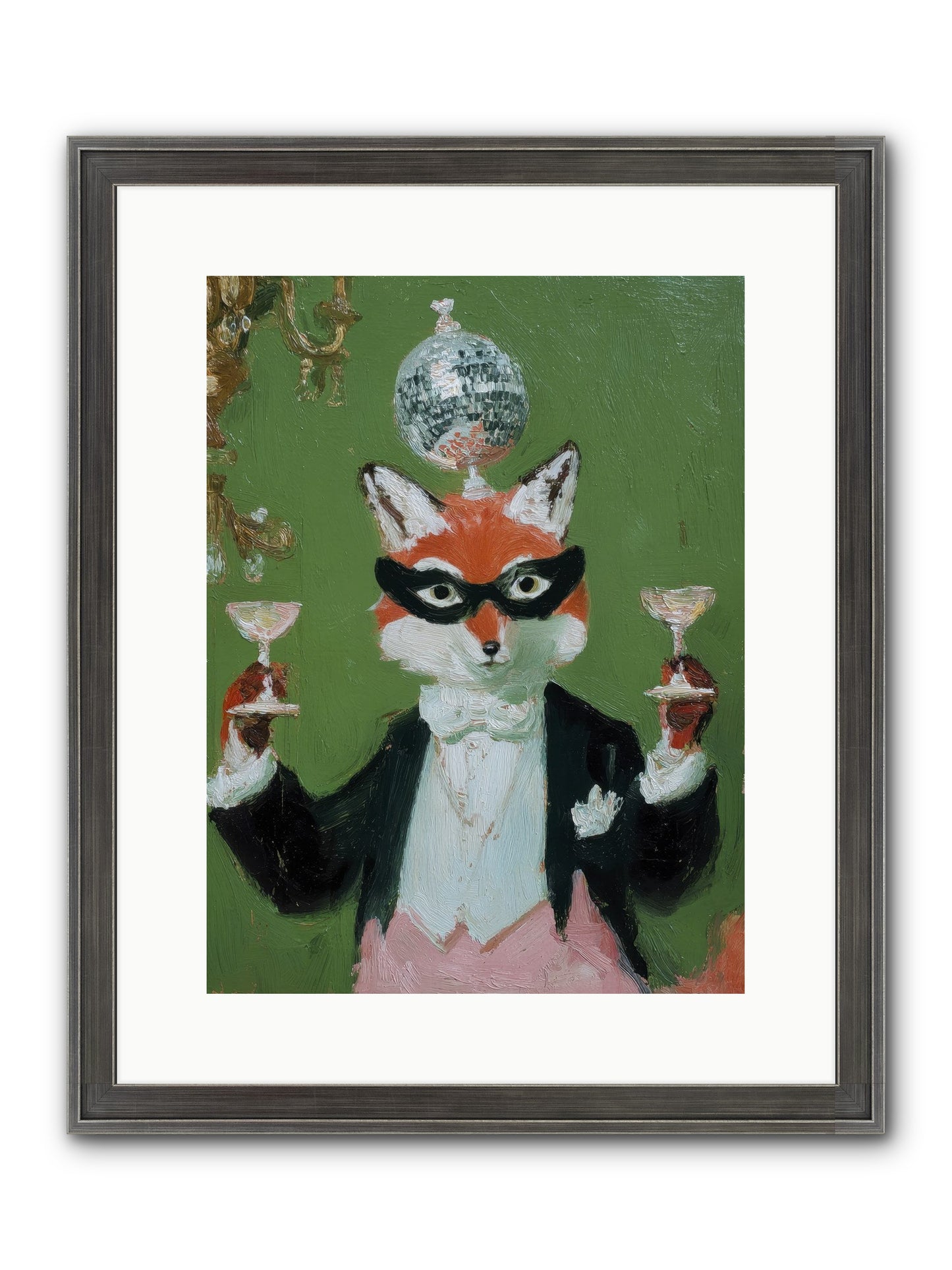 Spun From Starlight Framed Print - Slimwoods Black/Silver 12x16