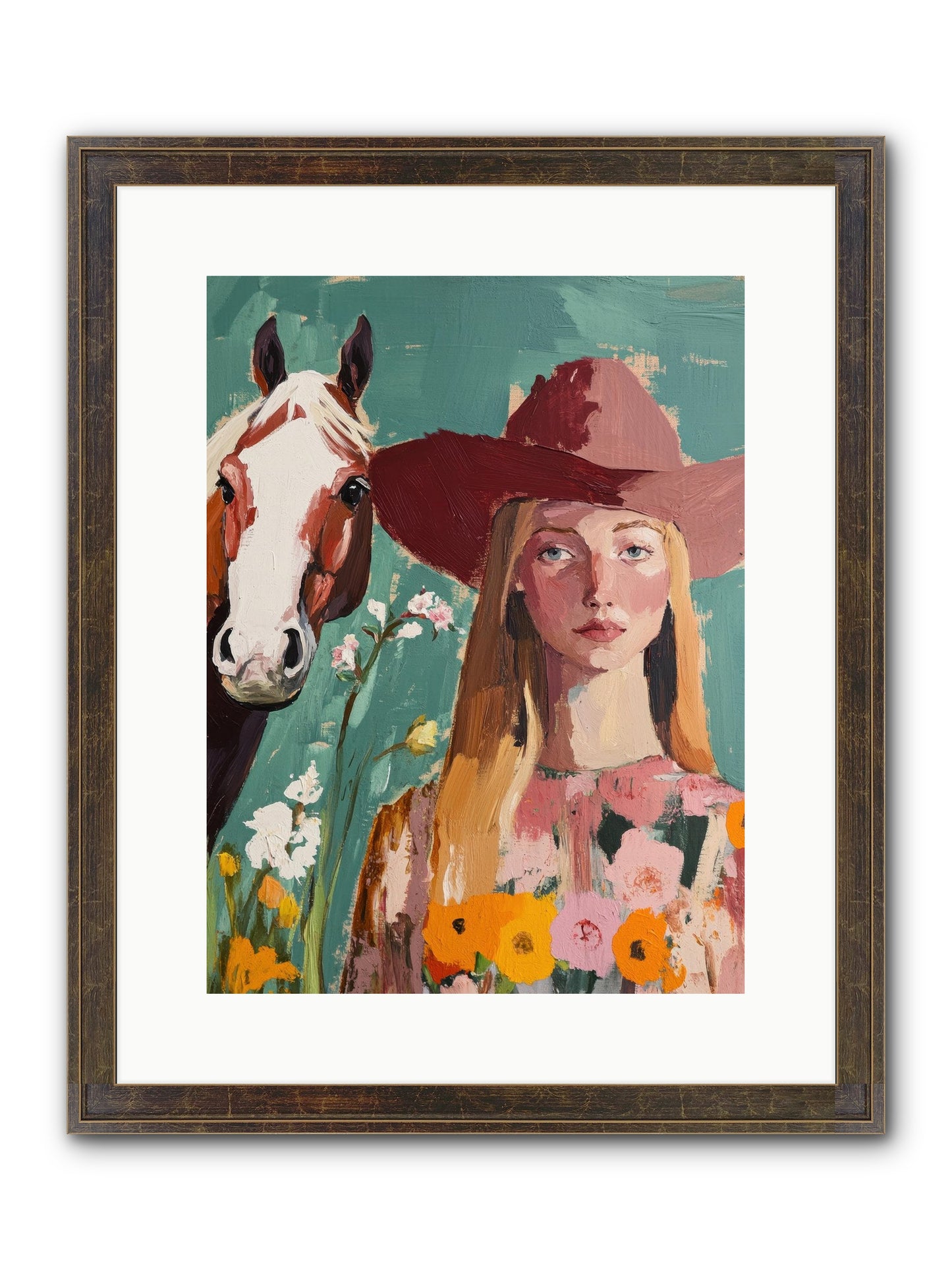 Stardust Inheritance Framed Print - Slimwoods Black/Gold 12x16