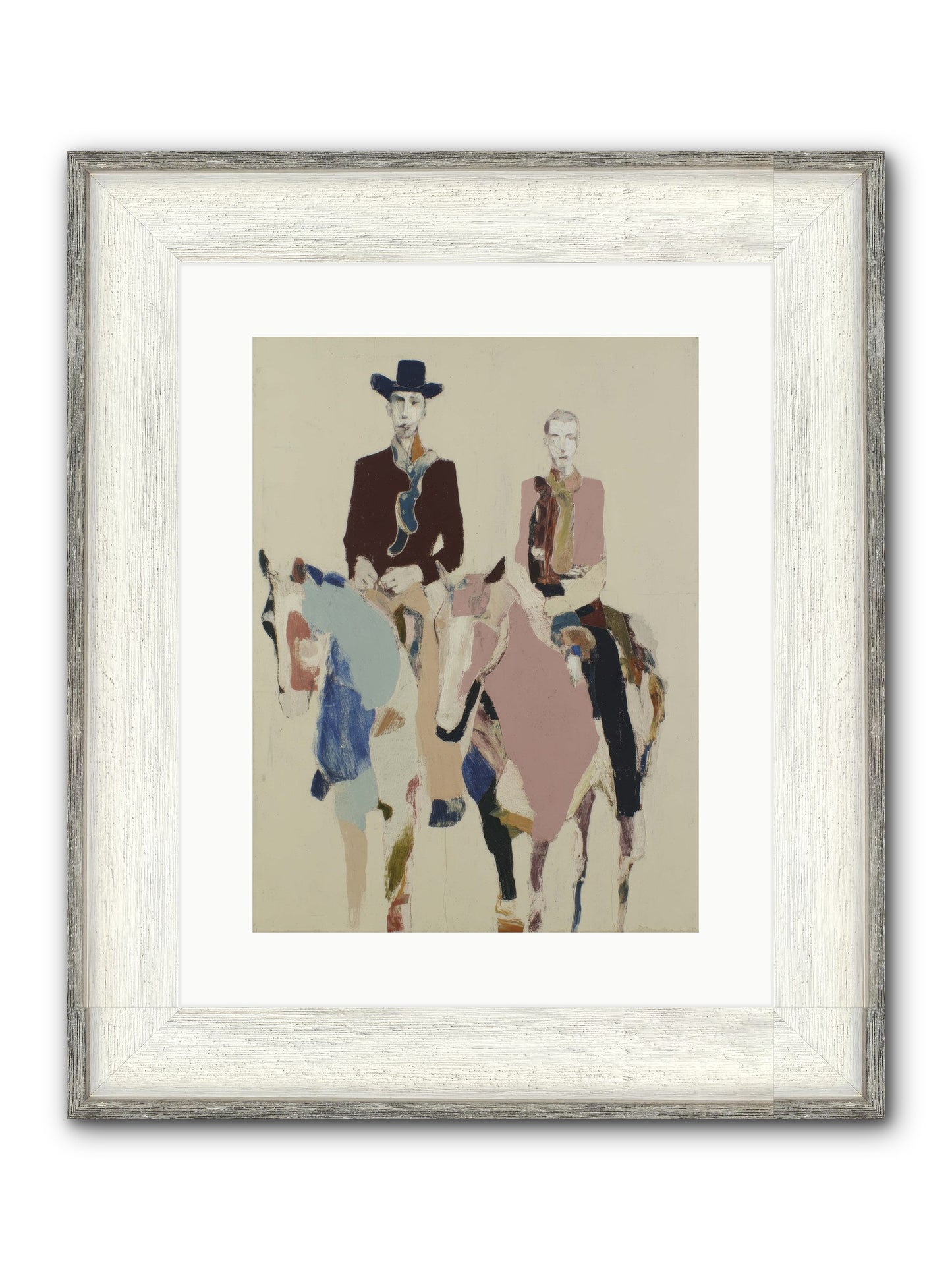 Steady As The Season Turns Framed Print - Driftwood White 12x16