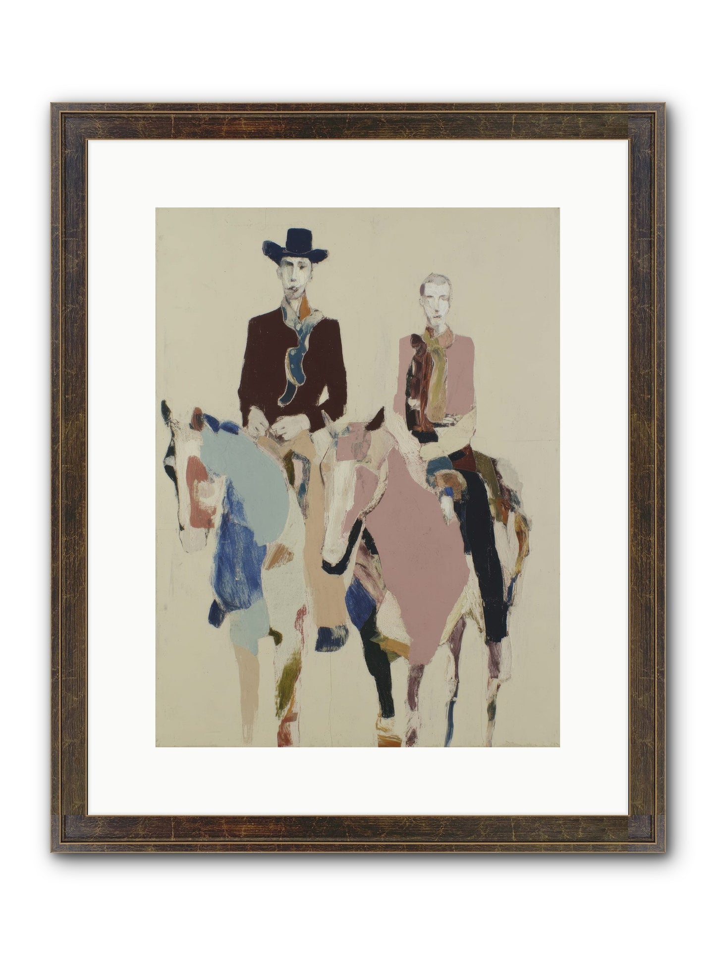 Steady As The Season Turns Framed Print - Slimwoods Black/Gold 12x16