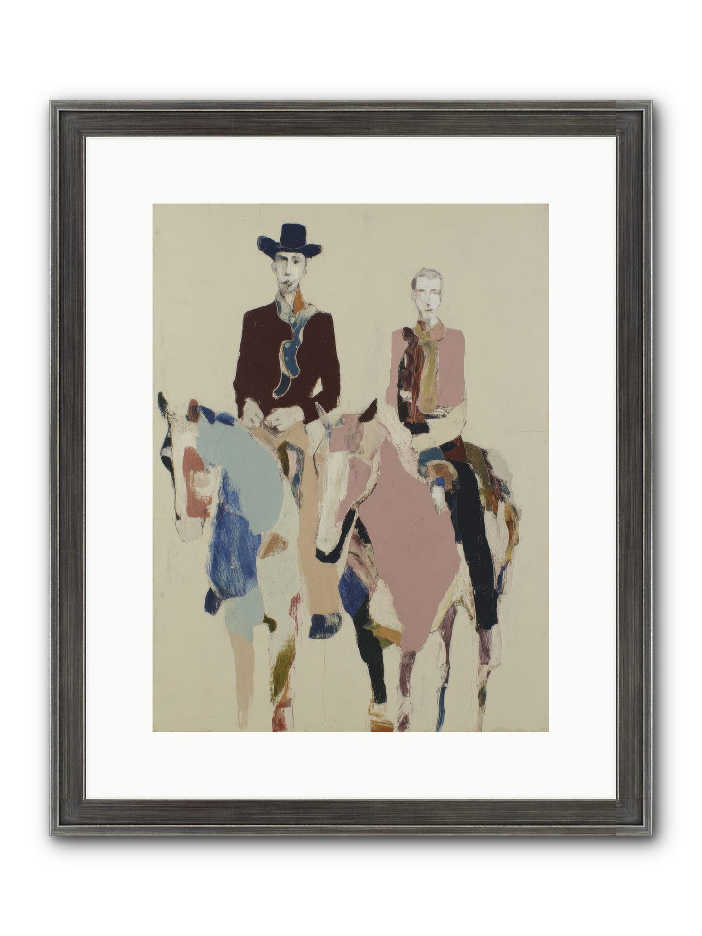 Steady As The Season Turns Framed Print - Slimwoods Black/Silver 12x16