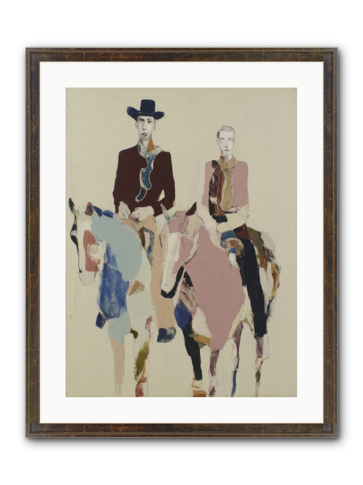 Steady As The Season Turns Framed Print - Slimwoods Black/Gold 18x24