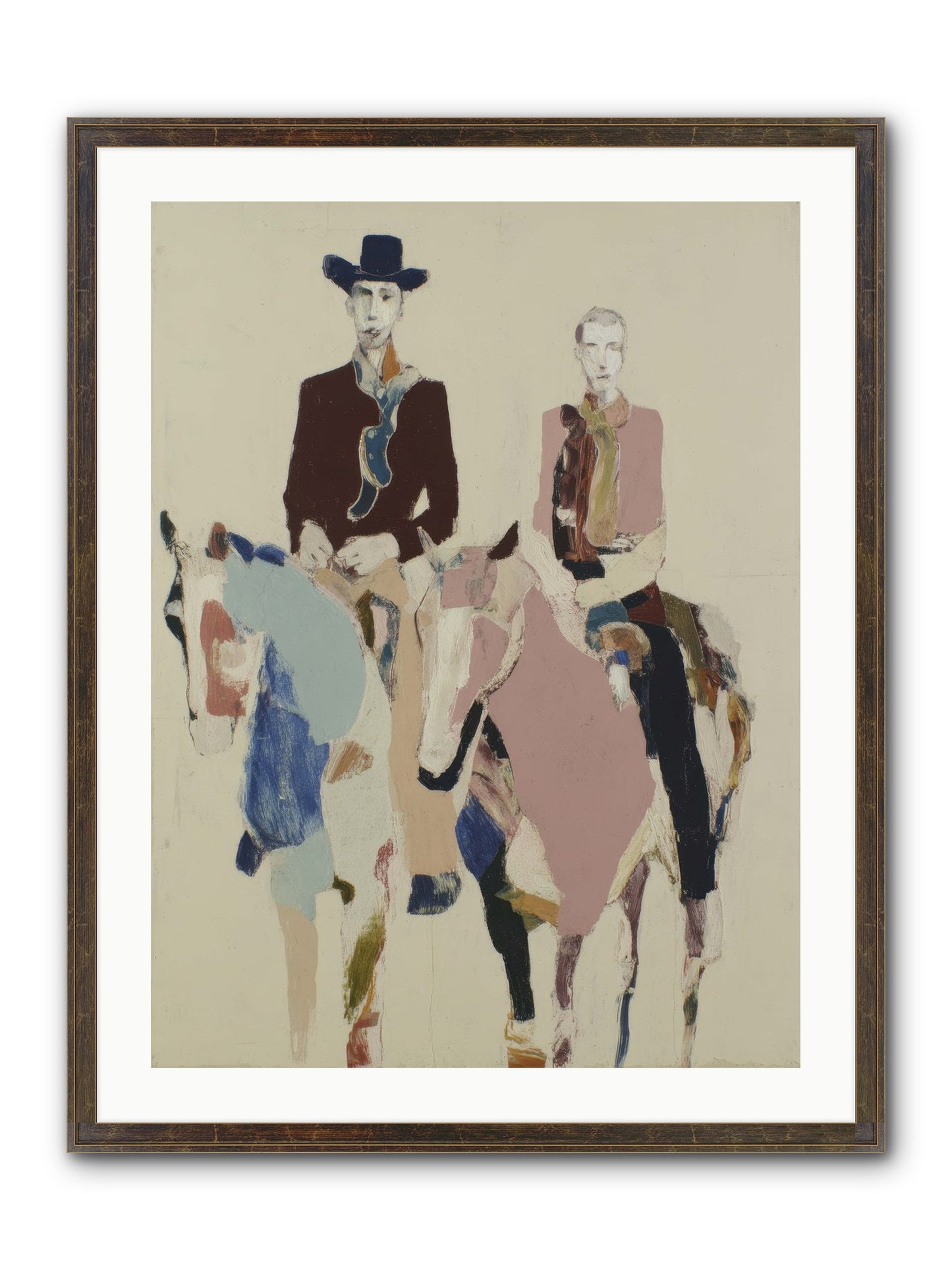 Steady As The Season Turns Framed Print - Slimwoods Black/Gold 24x32