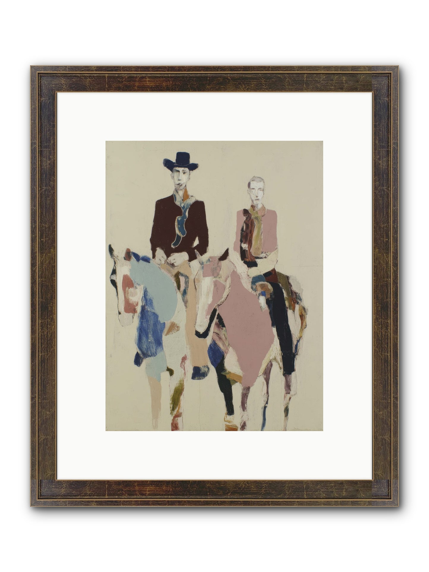 Steady As The Season Turns Framed Print - Slimwoods Black/Gold 9x12