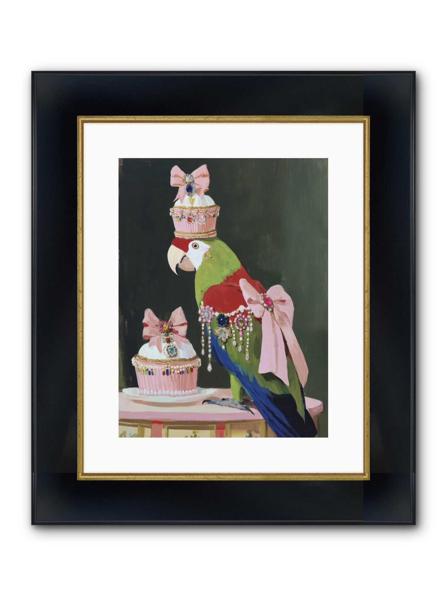 Steeped In Splendor Framed Print - Wide Black w/Gold 12x16