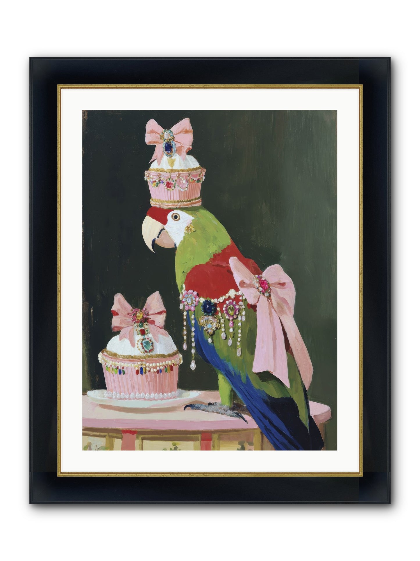 Steeped In Splendor Framed Print - Wide Black w/Gold 24x32