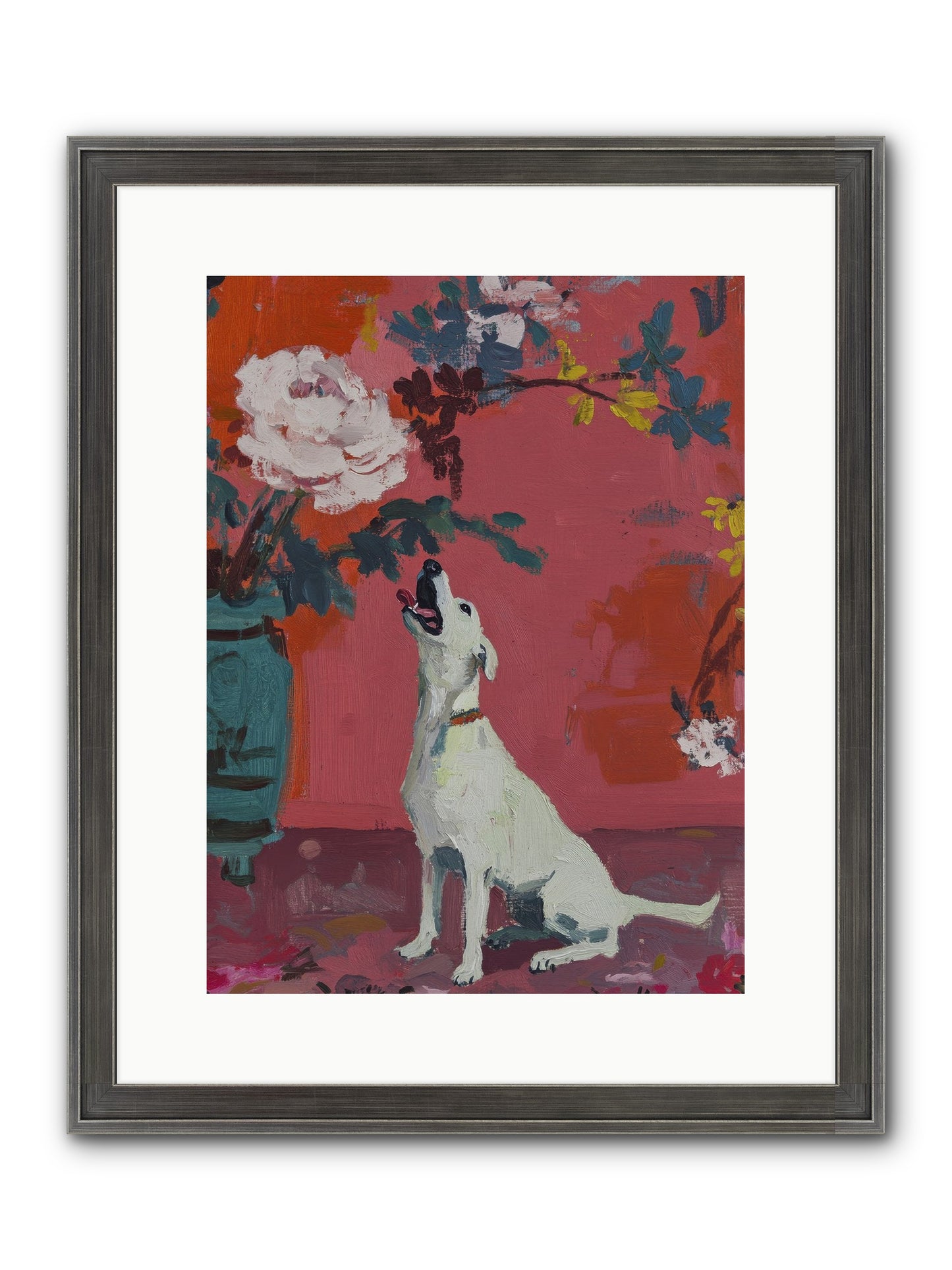 Stella Framed Print - Slimwoods Black/Silver 12x16