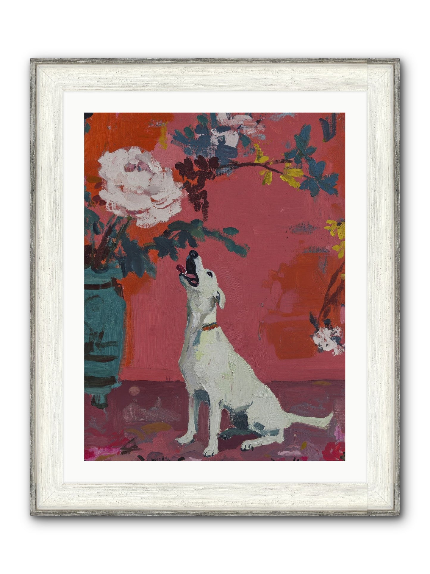Stella Framed Print - Driftwood White 24x32