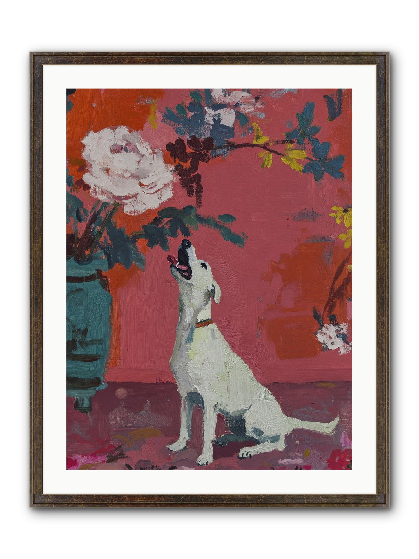 Stella Framed Print - Slimwoods Black/Gold 24x32