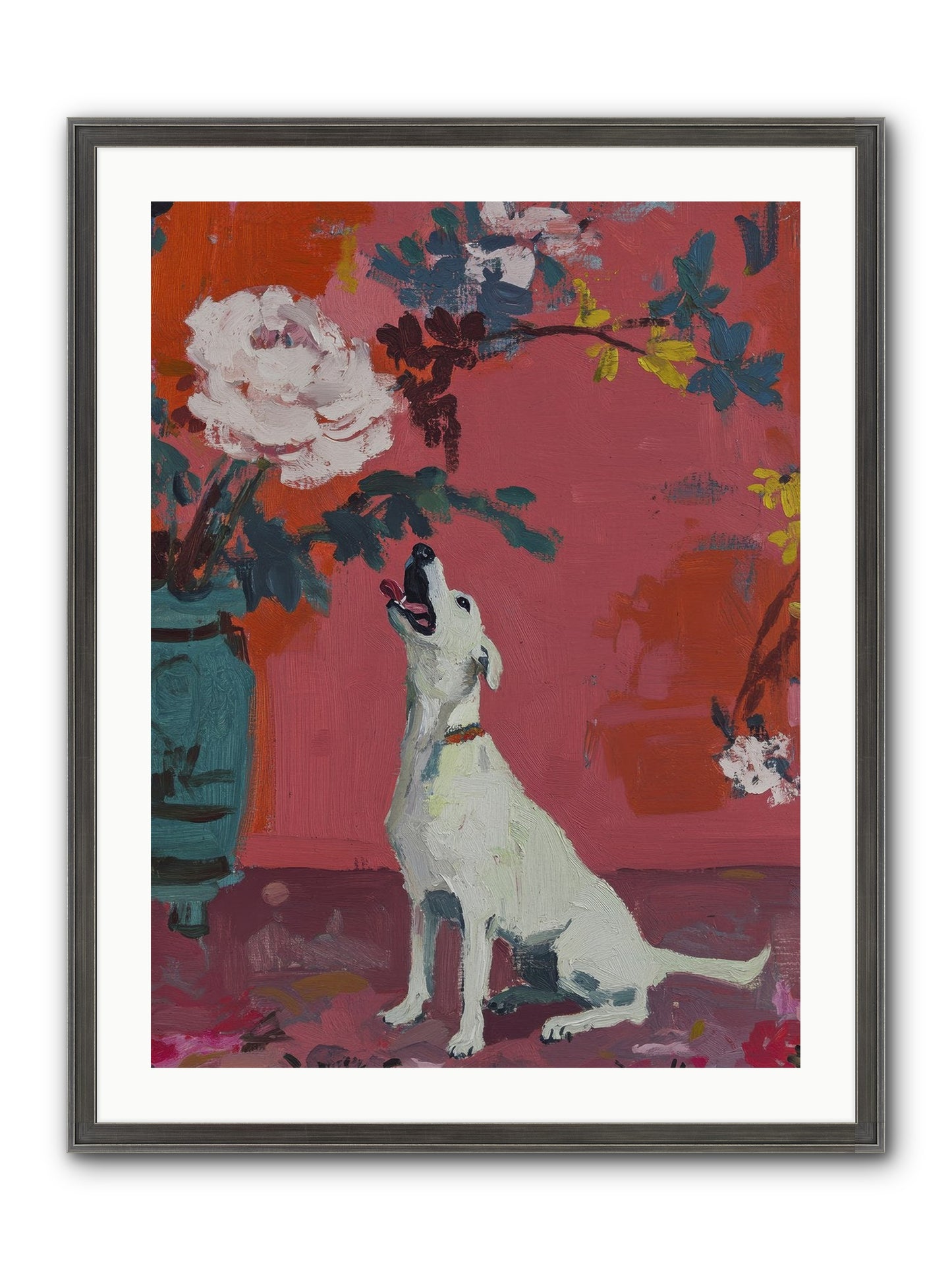 Stella Framed Print - Slimwoods Black/Silver 24x32