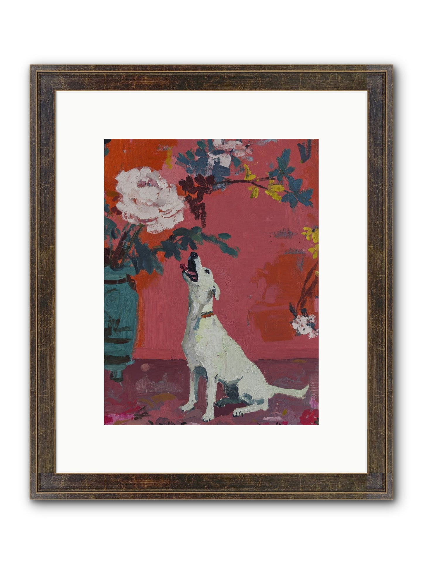 Stella Framed Print - Slimwoods Black/Gold 9x12