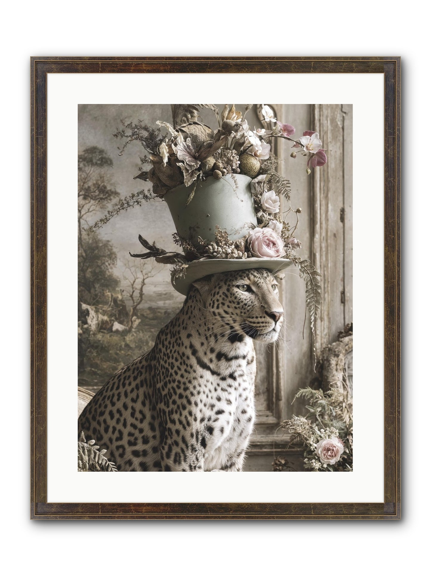 Stories Unveiled Framed Print - Slimwoods Black/Gold 18x24