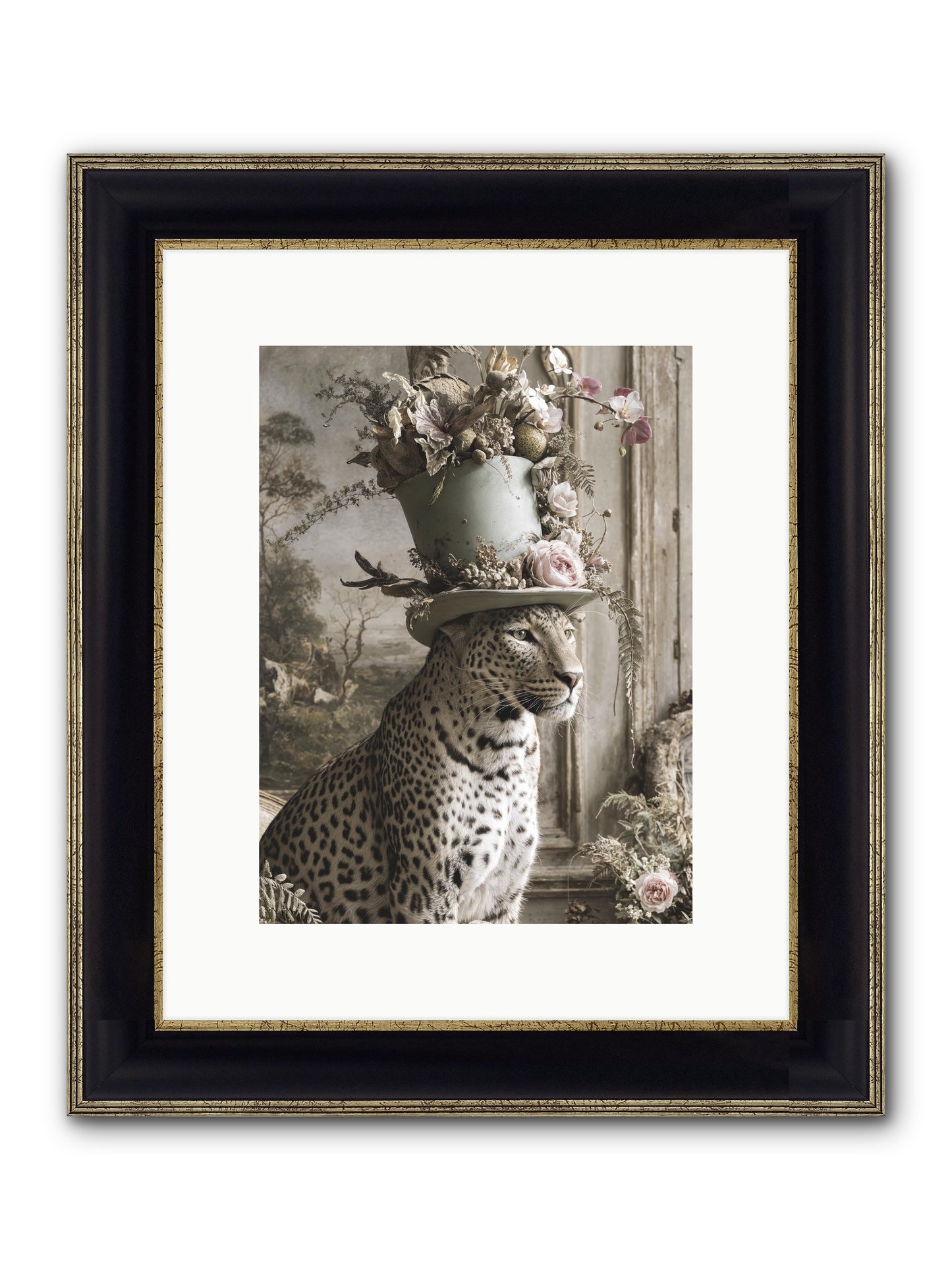 Stories Unveiled Framed Print - Black & Gold 9x12