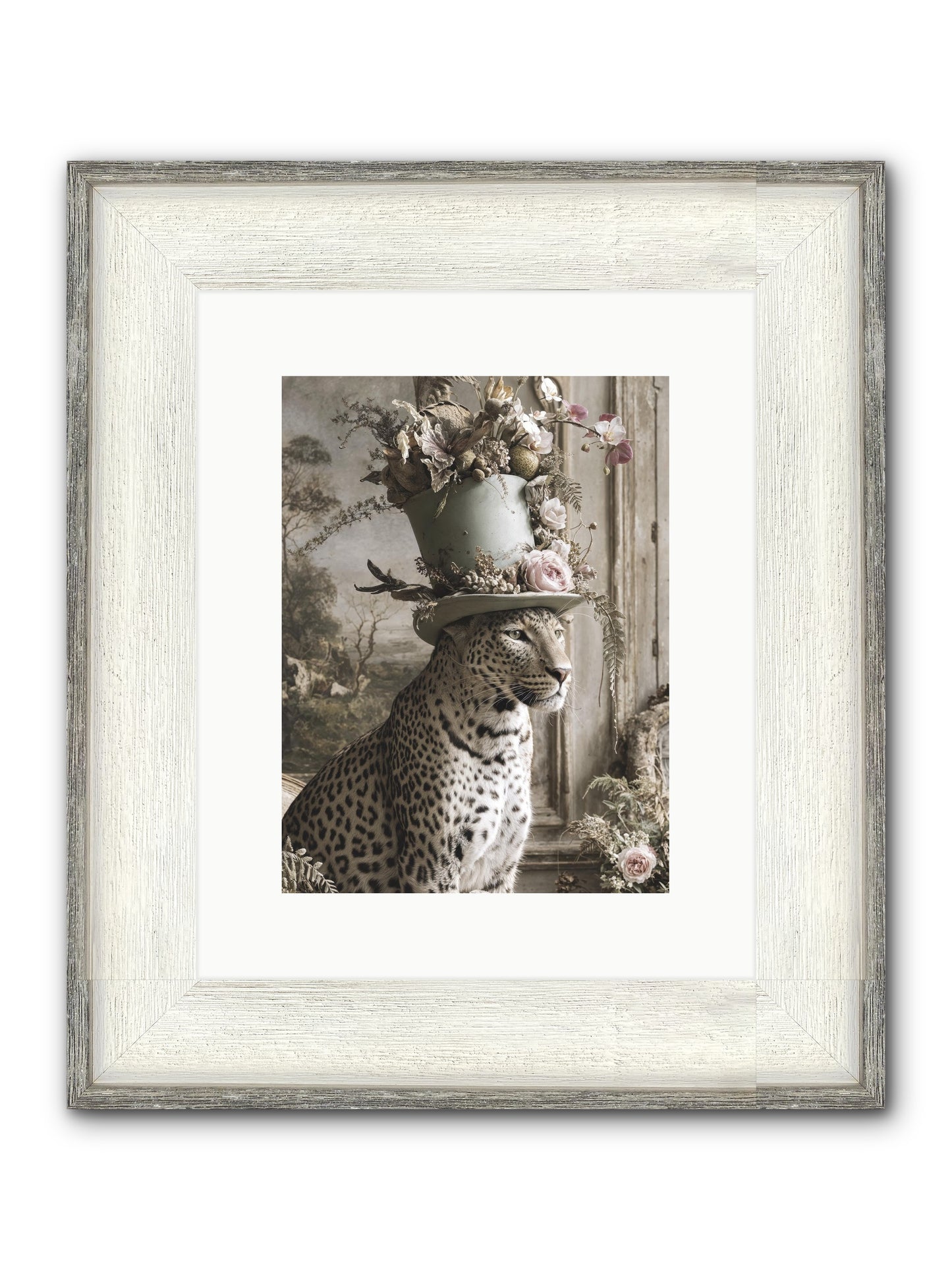 Stories Unveiled Framed Print - Driftwood White 9x12