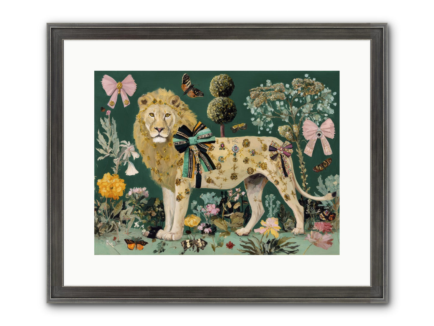 Story Woven In Light Framed Print - Slimwoods Black/Silver 16x12