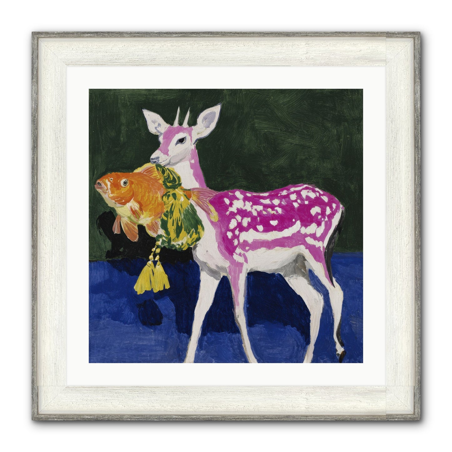 Strange Gifts Framed Print - Driftwood White 24x24