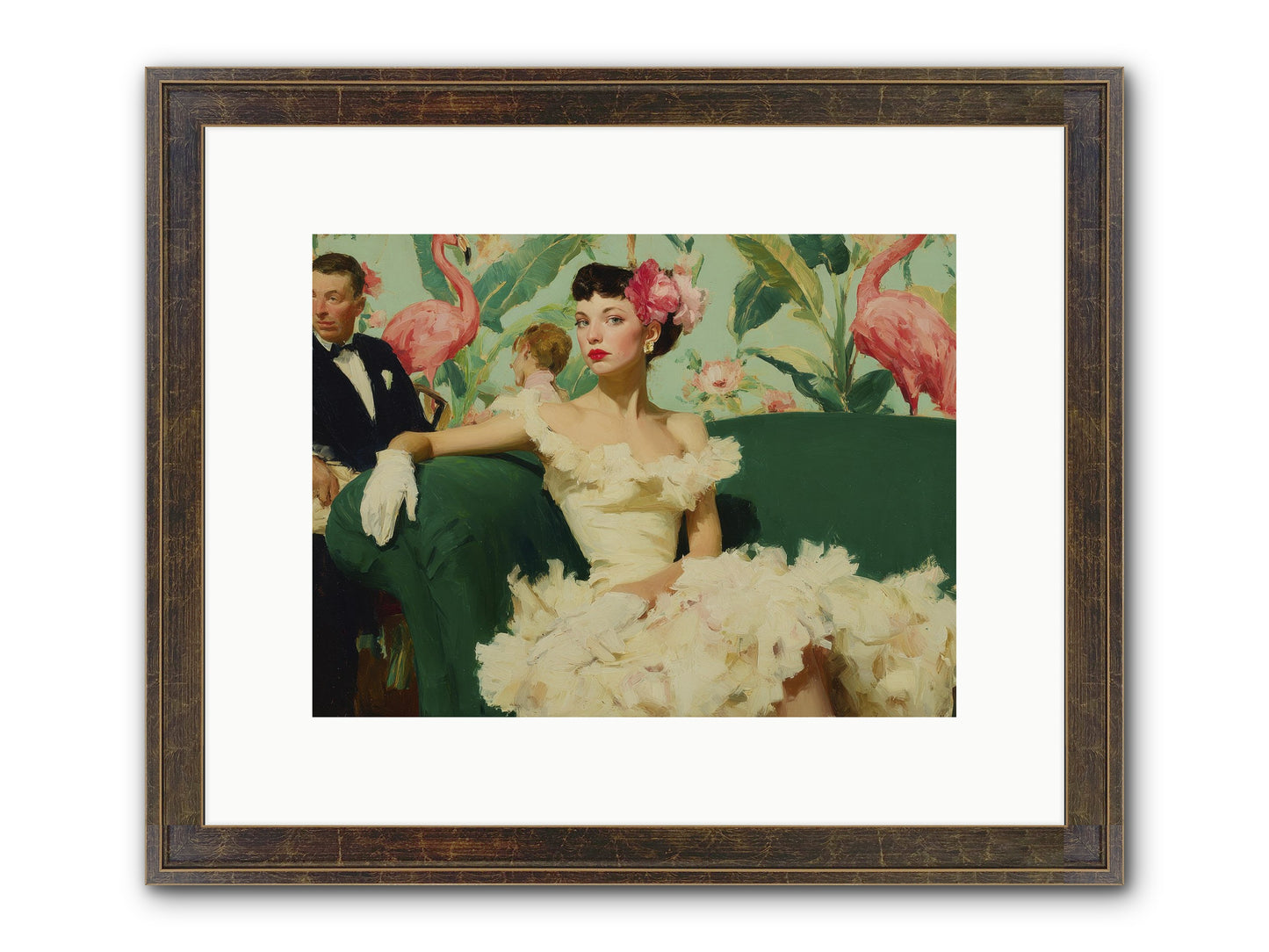 Strategic Patience Framed Print - Slimwoods Black/Gold 12x9