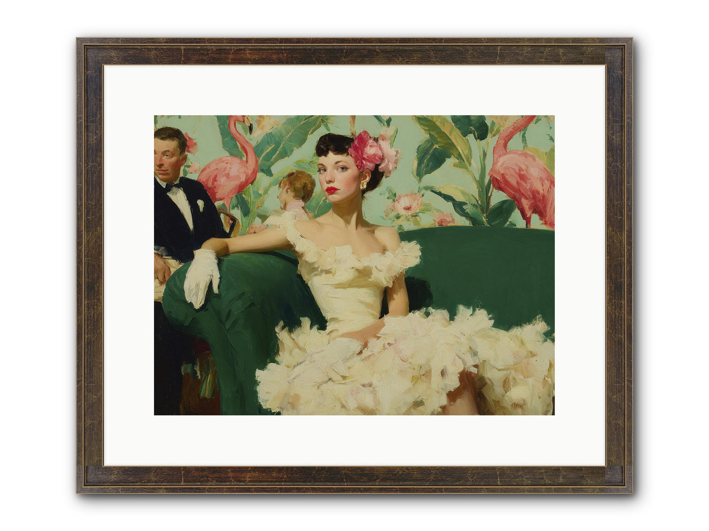 Strategic Patience Framed Print - Slimwoods Black/Gold 16x12