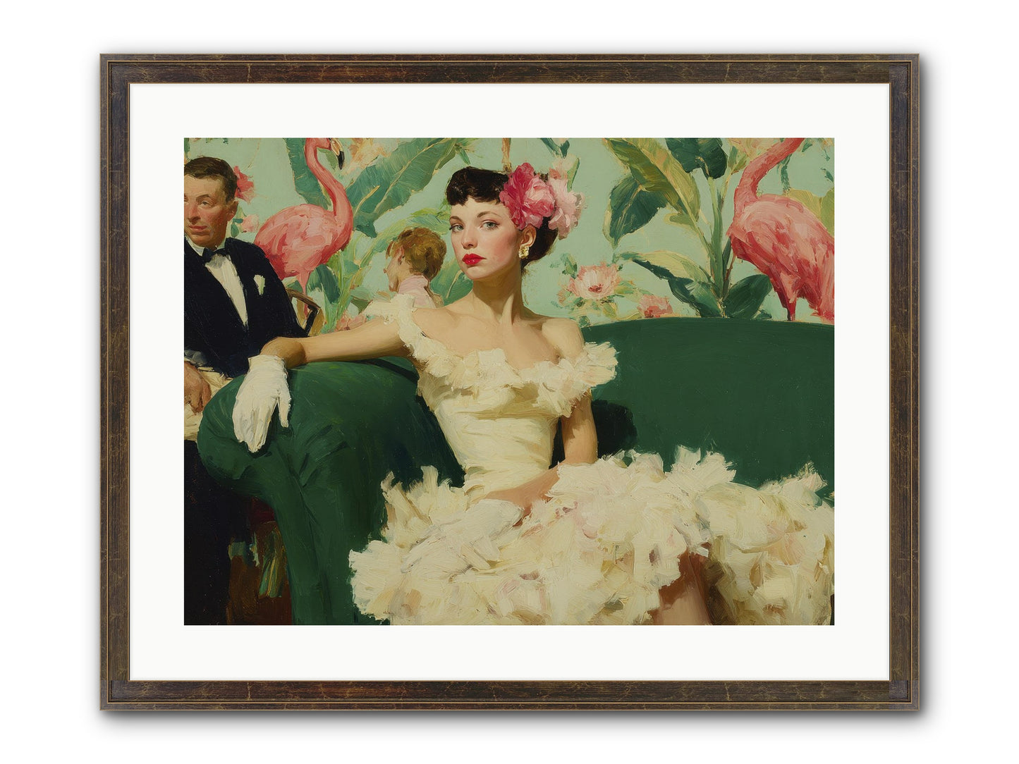 Strategic Patience Framed Print - Slimwoods Black/Gold 24x18