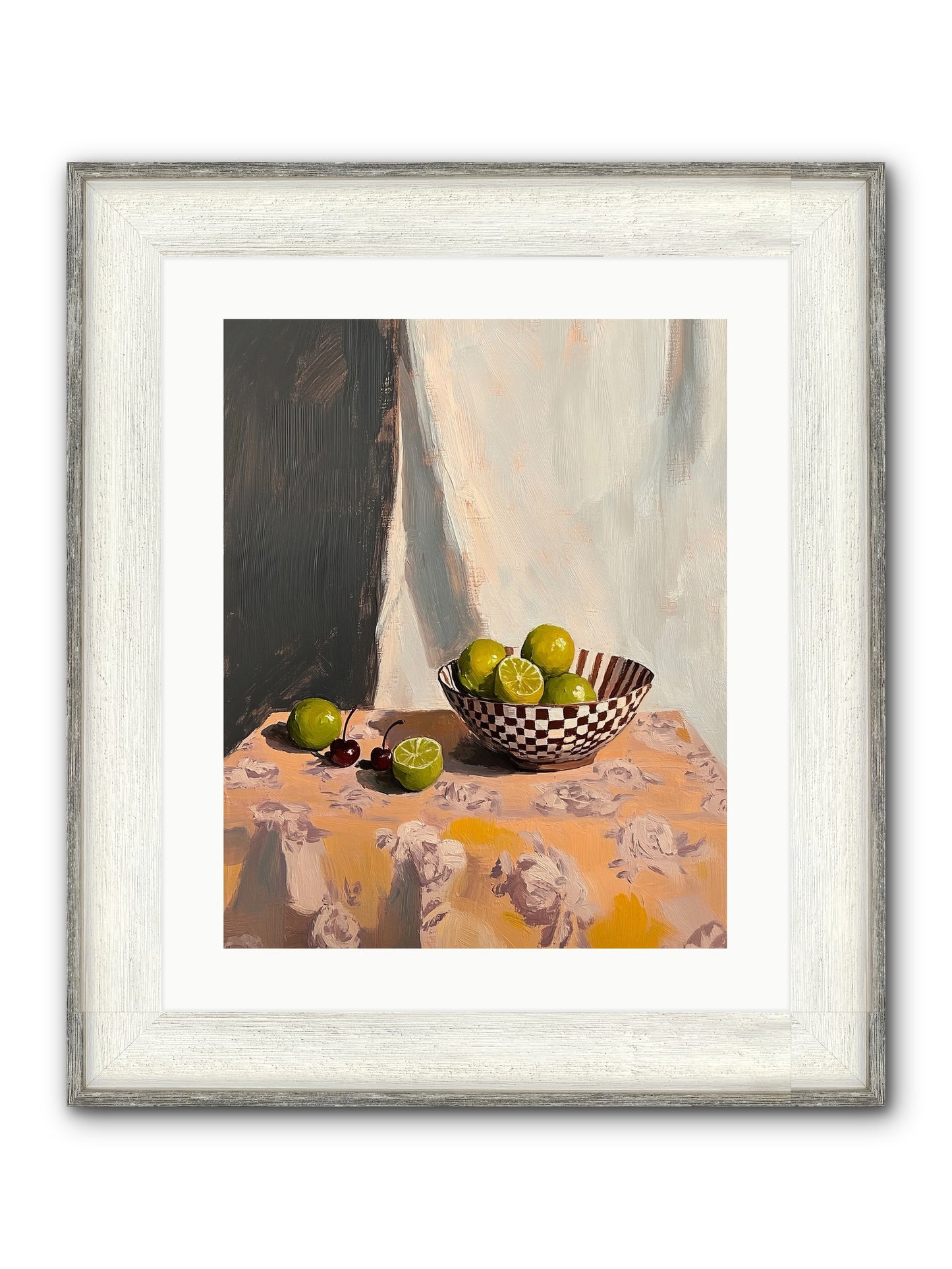 Studio Light Framed Print - Driftwood White 16x20