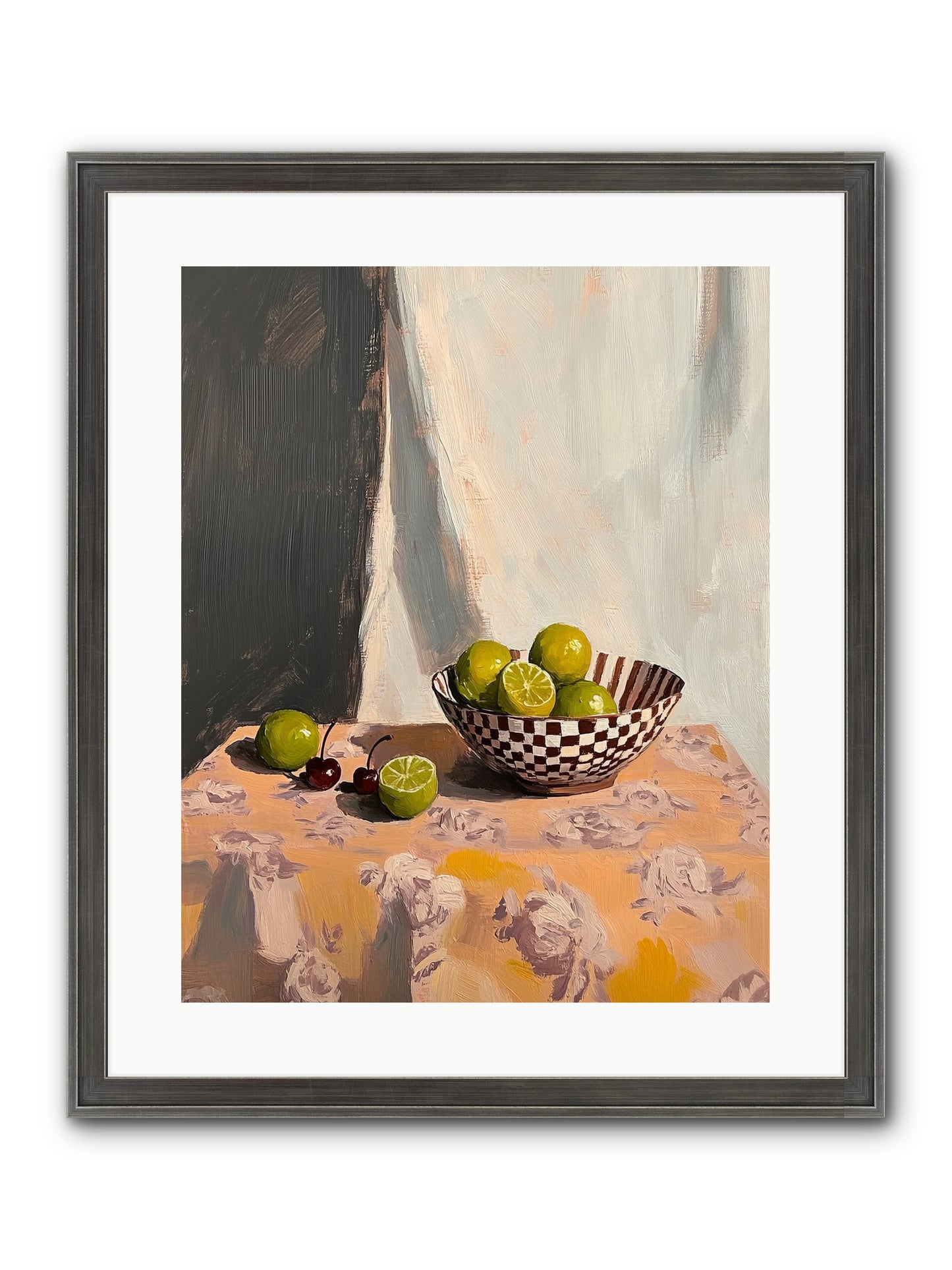 Studio Light Framed Print - Slimwoods Black/Silver 16x20