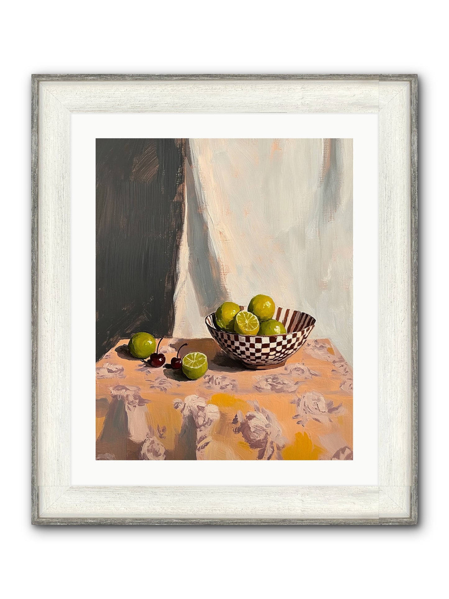 Studio Light Framed Print - Driftwood White 20x25