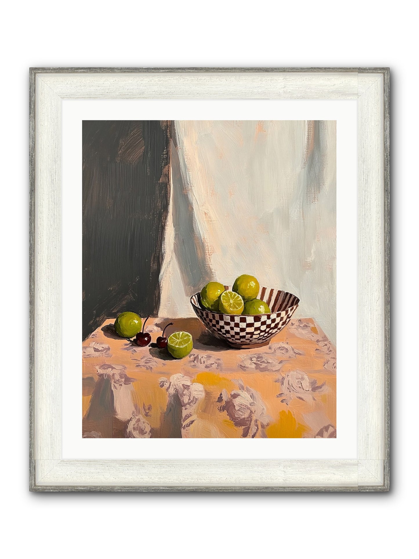 Studio Light Framed Print - Driftwood White 24x30