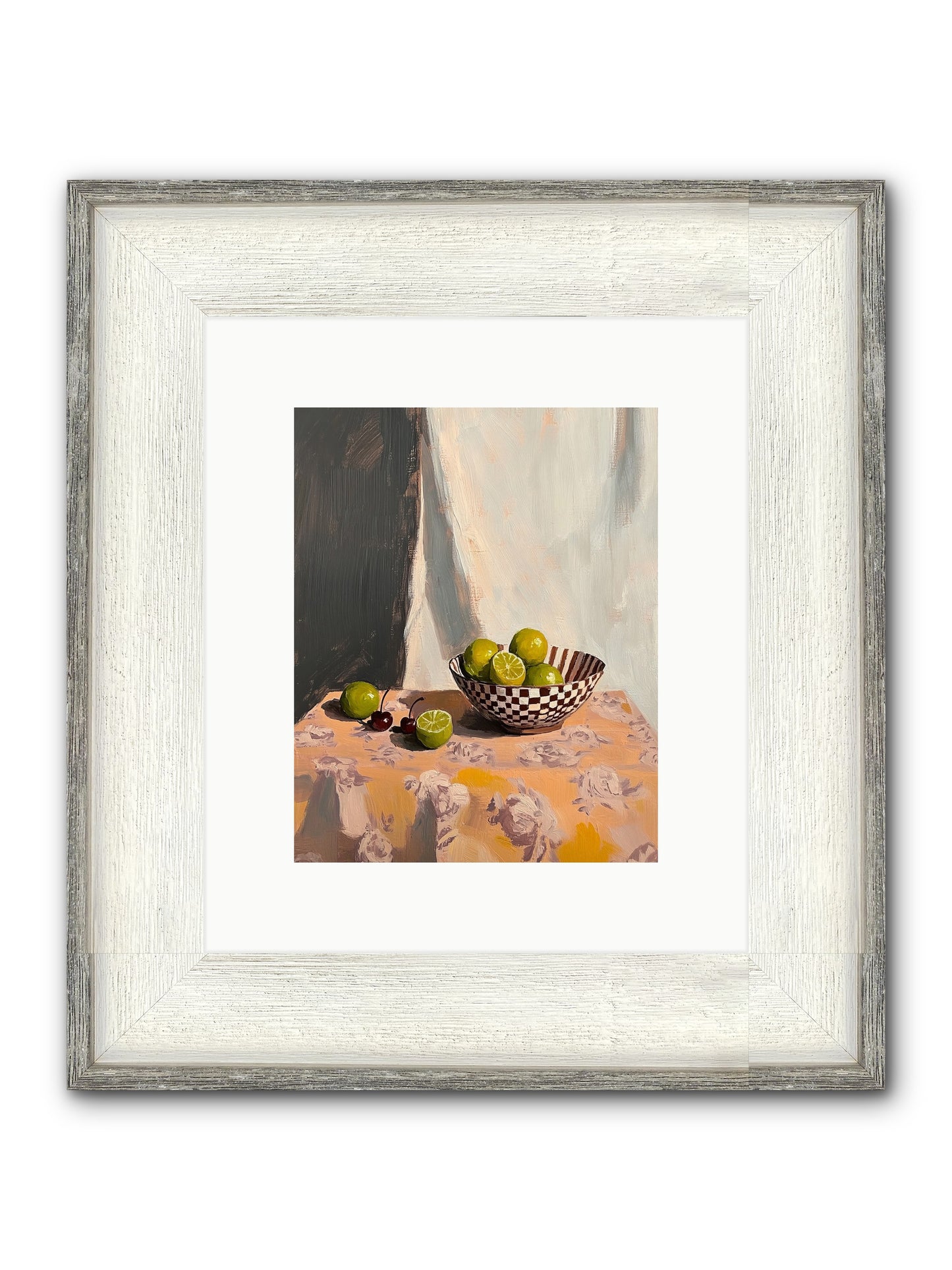 Studio Light Framed Print - Driftwood White 8x10