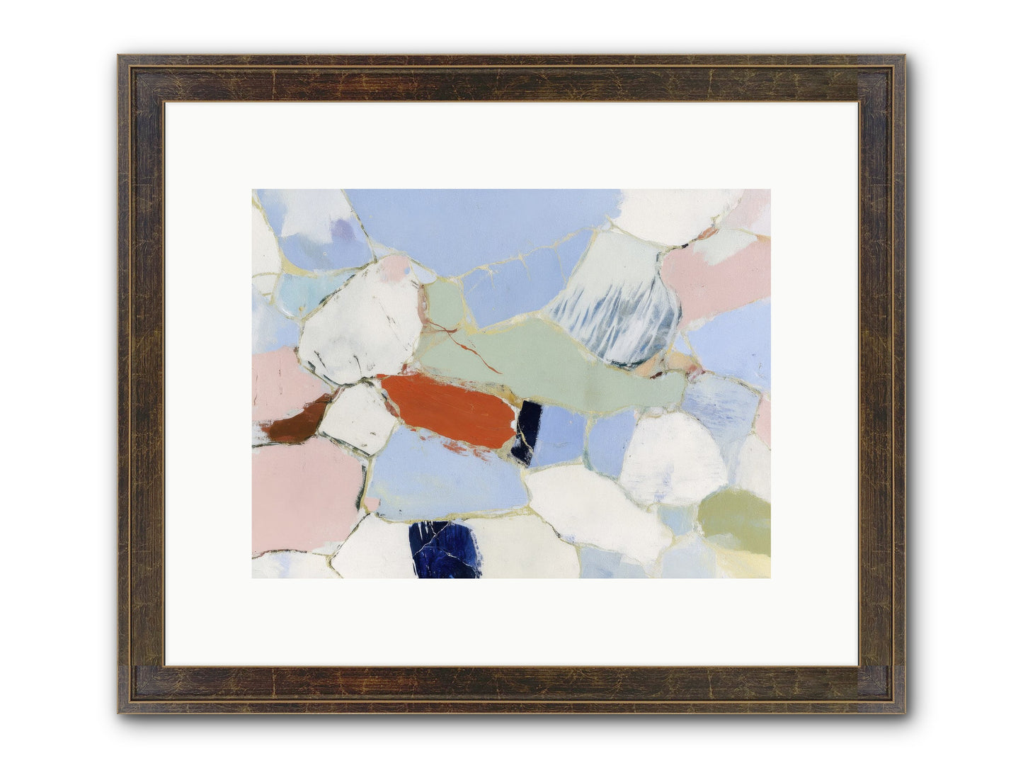 Subliminal Thread Framed Print - Slimwoods Black/Gold 12x9