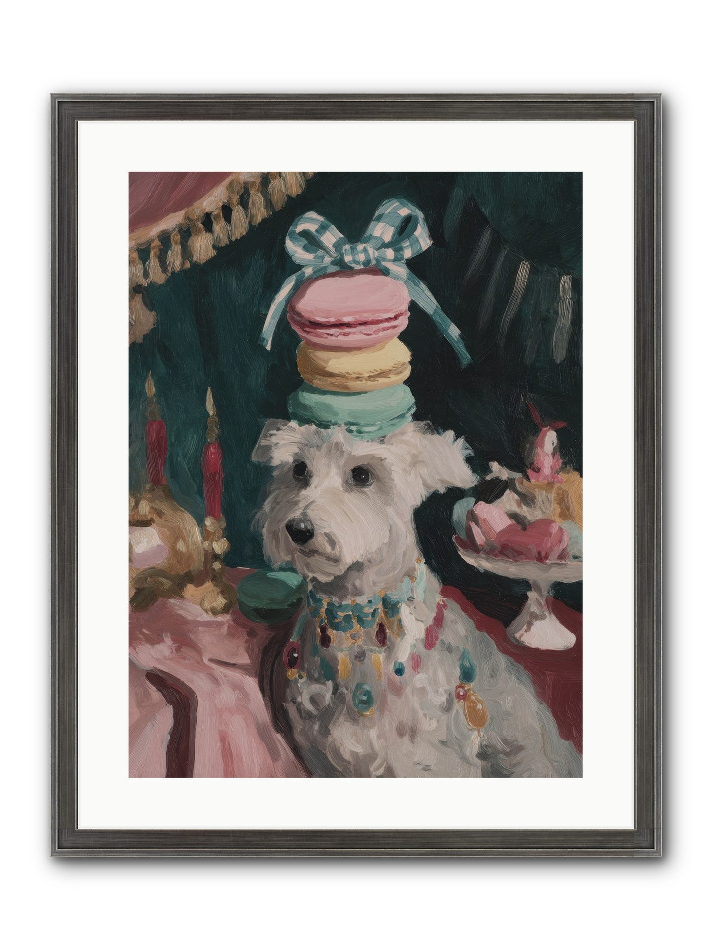 Sugar And Starshine No.1 Framed Print - Slimwoods Black/Silver 18x24