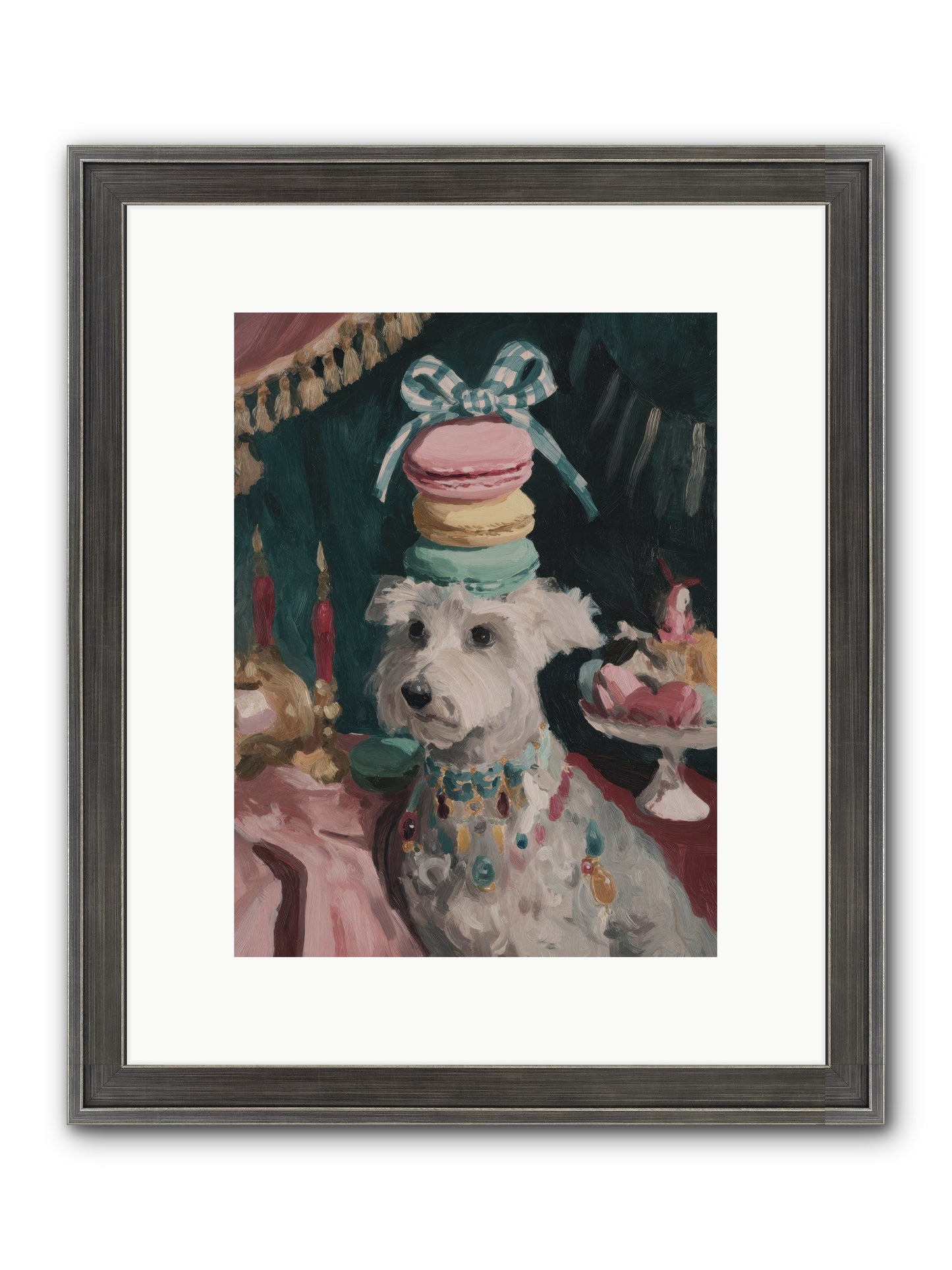 Sugar And Starshine No.1 Framed Print - Slimwoods Black/Silver 9x12