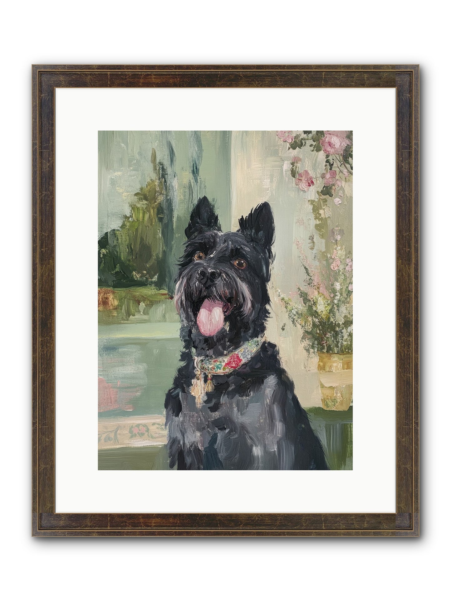 Sugar Plum Framed Print - Slimwoods Black/Gold 12x16