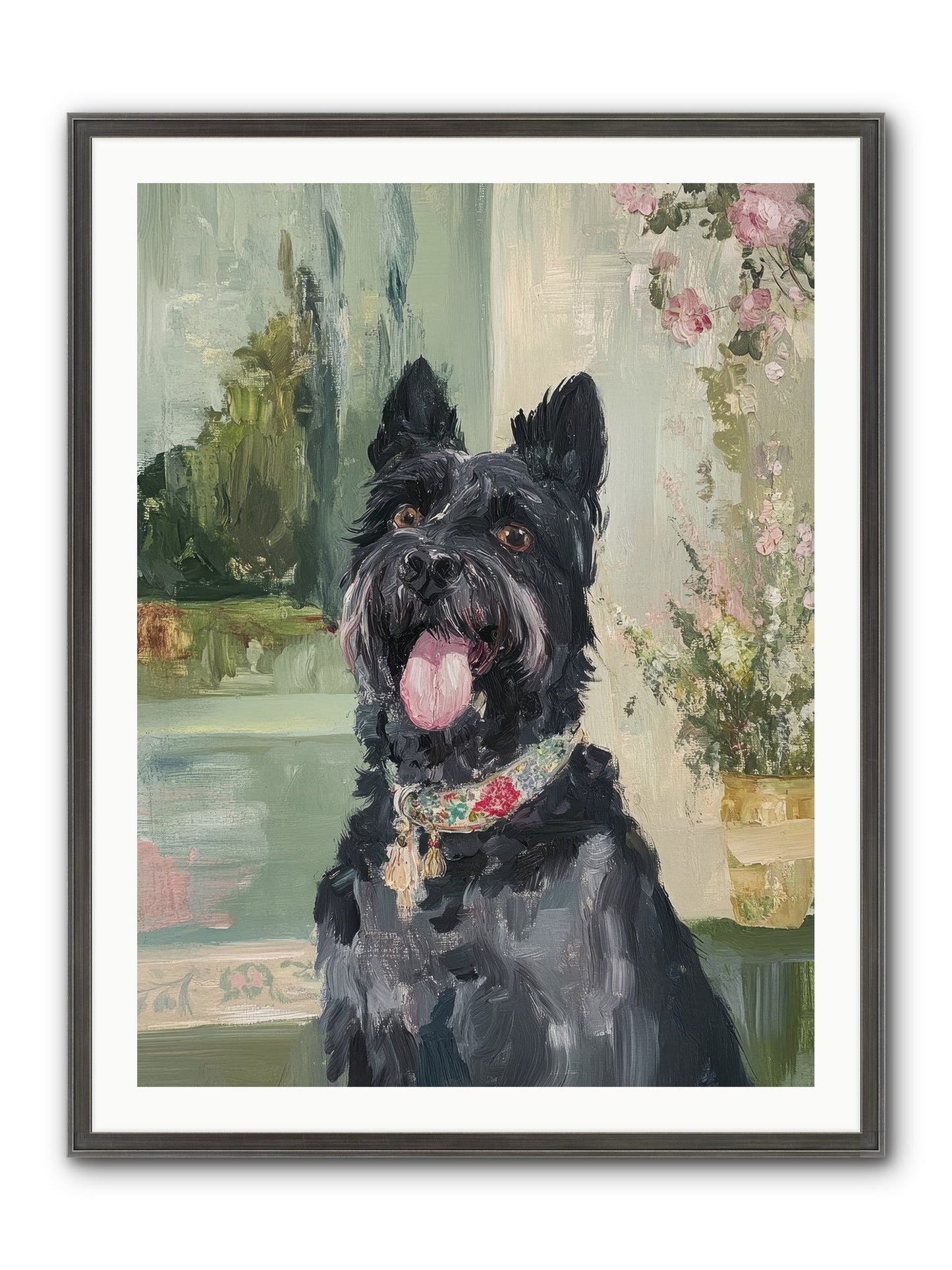 Sugar Plum Framed Print - Slimwoods Black/Silver 30x40