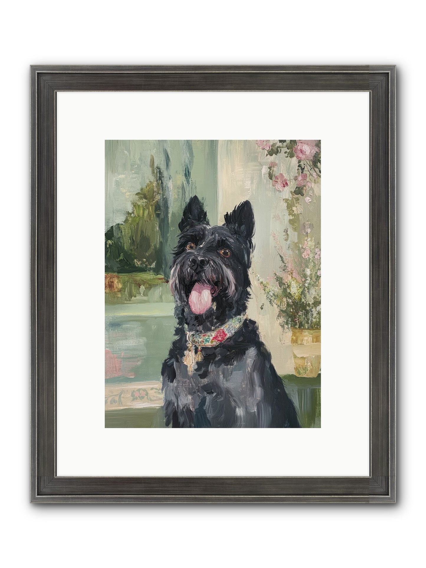 Sugar Plum Framed Print - Slimwoods Black/Silver 9x12