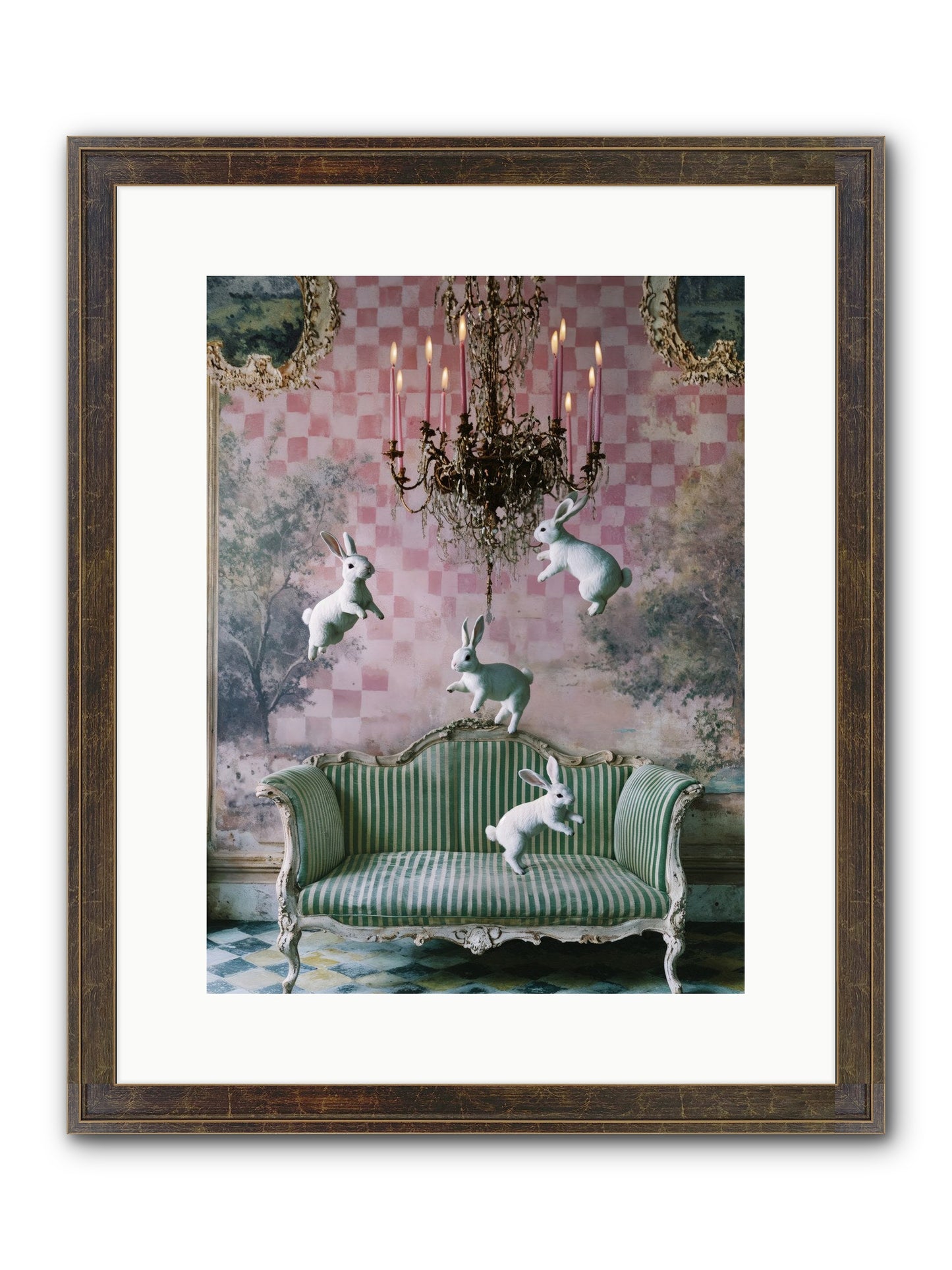 Sugar Thistle Tales Framed Print - Slimwoods Black/Gold 12x16